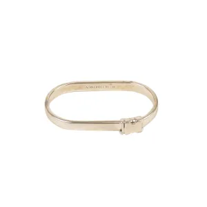 ALAN CROCETTI Silver Unity Belt Ring
