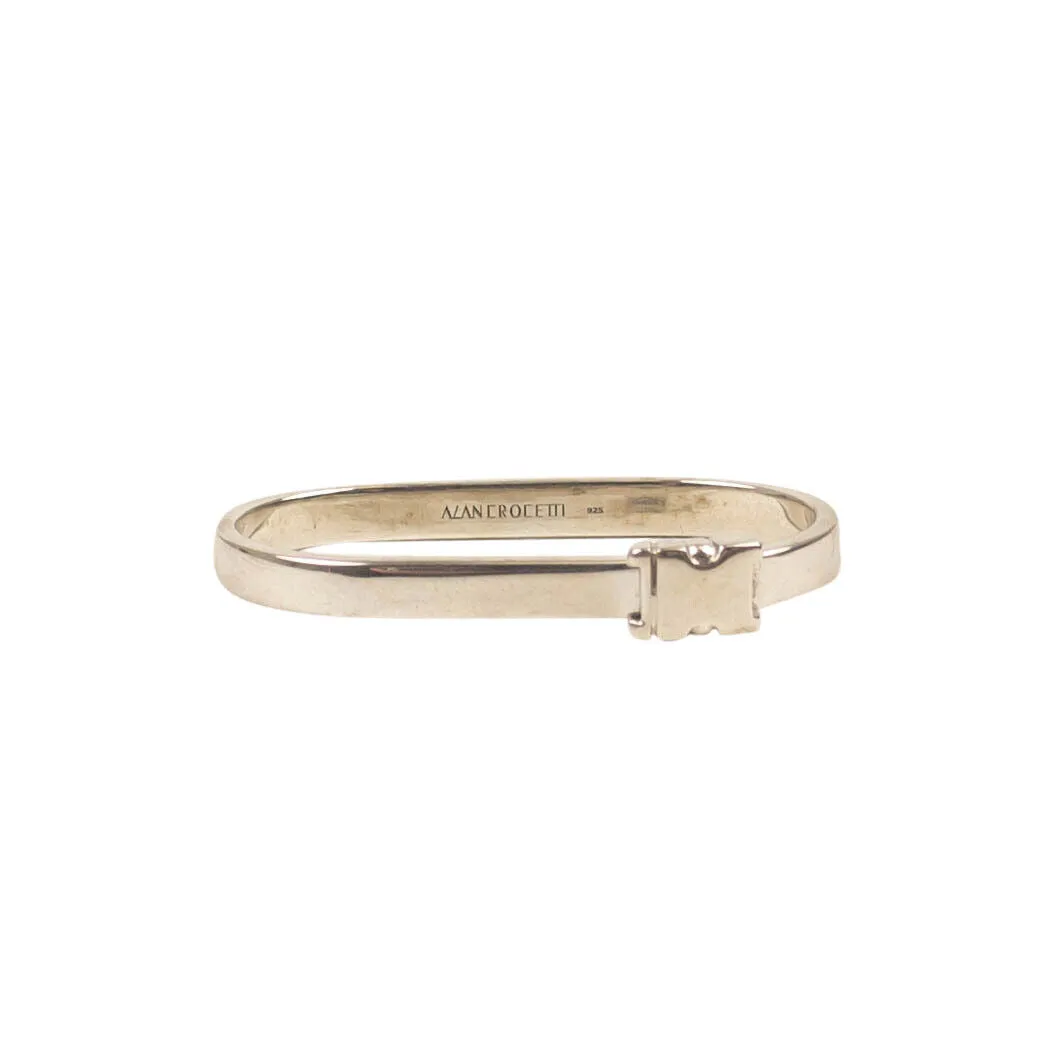 ALAN CROCETTI Silver Unity Belt Ring