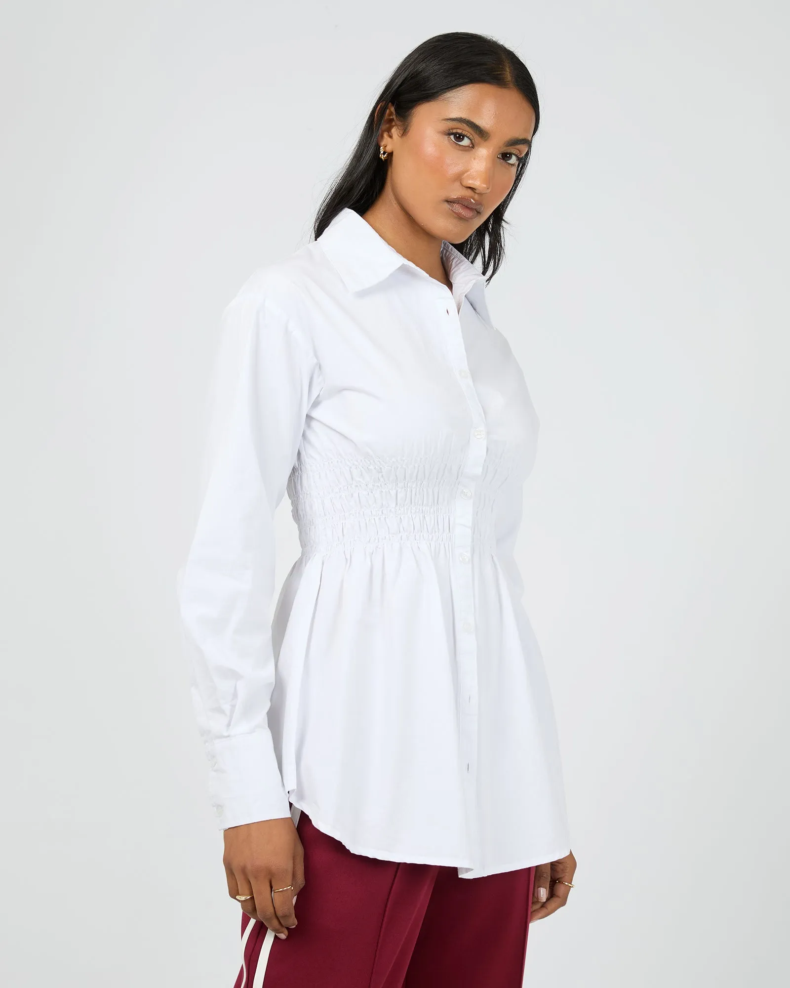 All About Eve Aman Shirt Vintage White