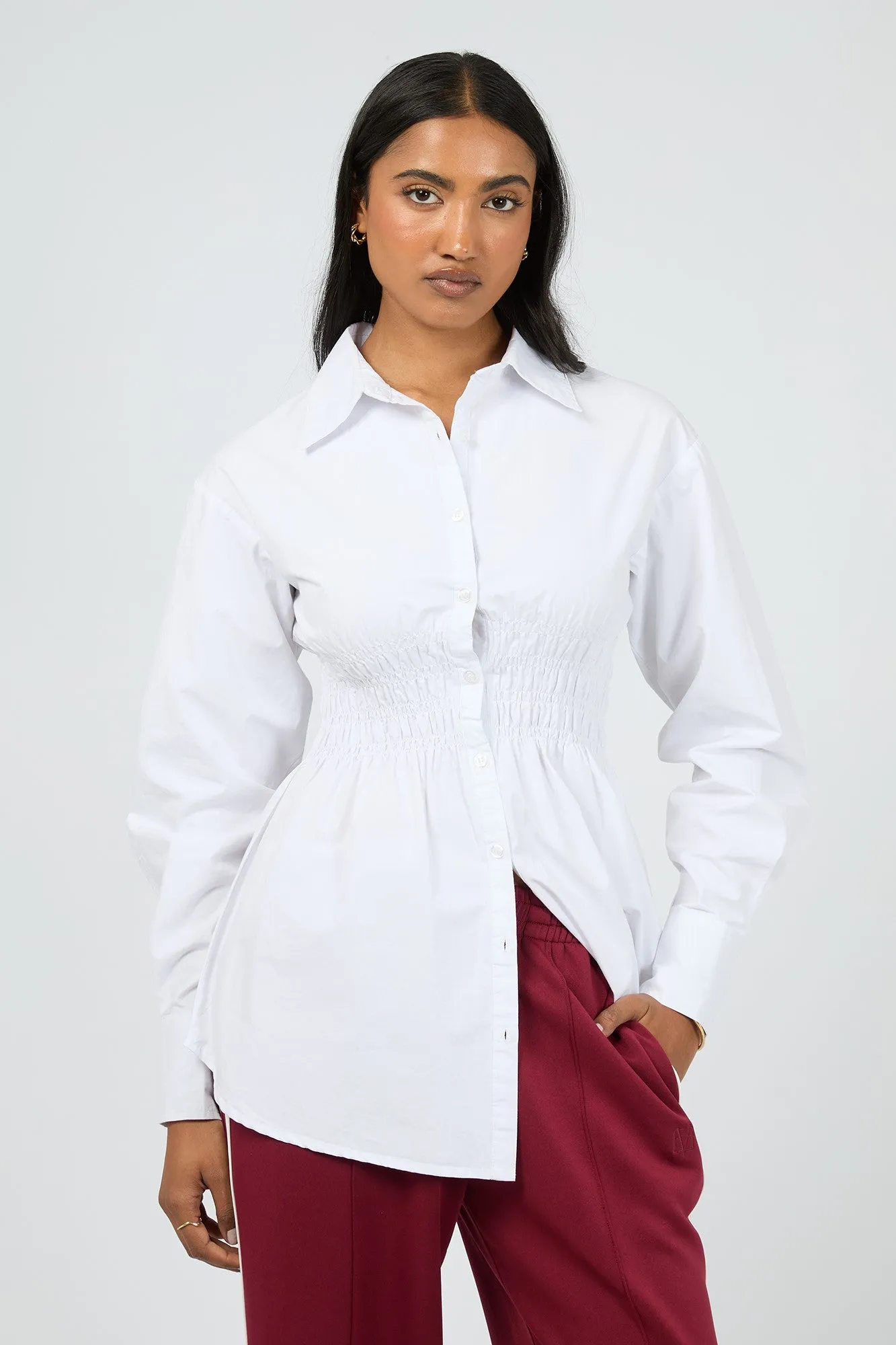 All About Eve Aman Shirt Vintage White