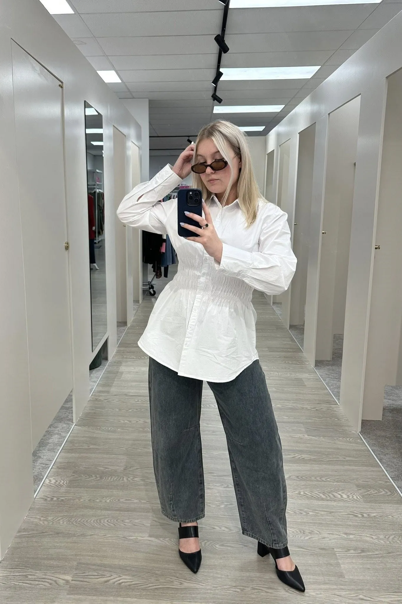 All About Eve Aman Shirt Vintage White