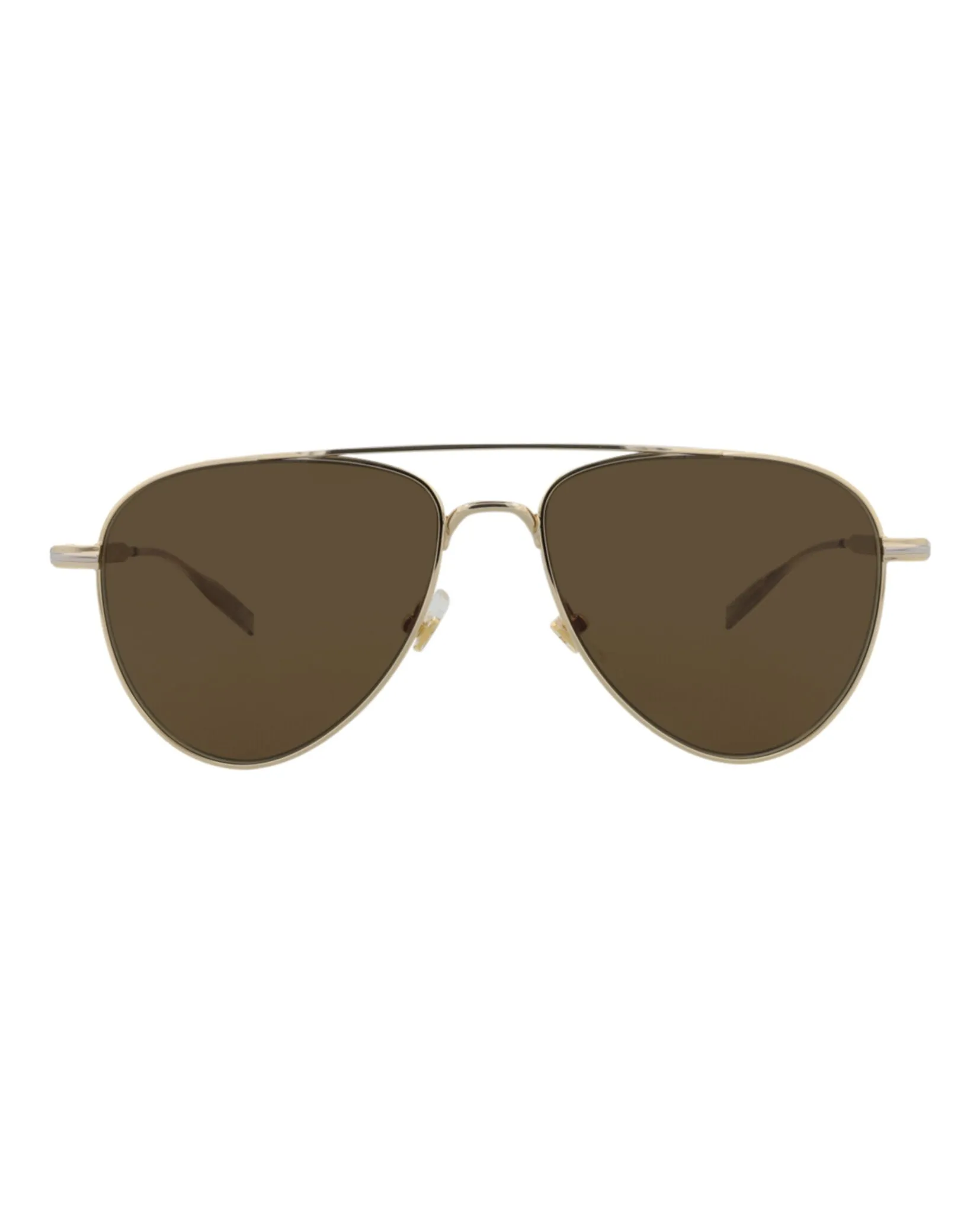 Aviator-Frame Metal Sunglasses
