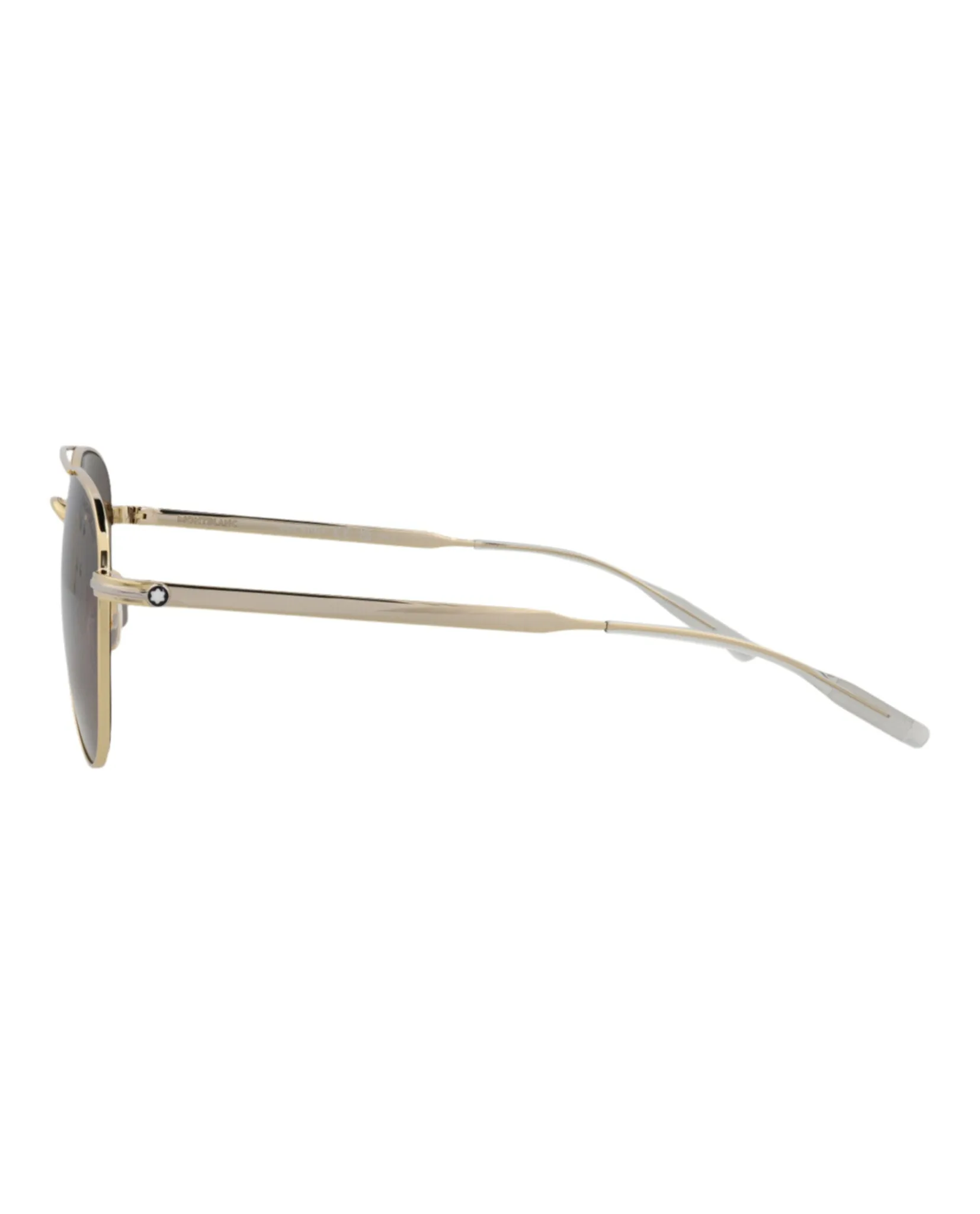 Aviator-Frame Metal Sunglasses