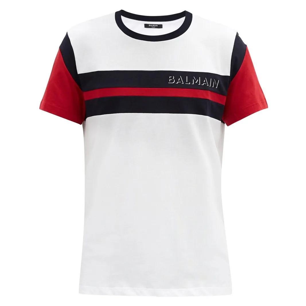 Balmain Logo Print T-Shirt