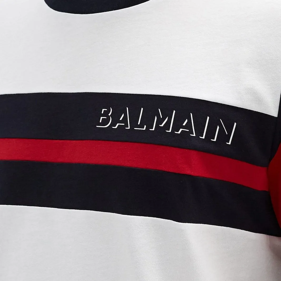Balmain Logo Print T-Shirt