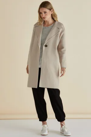 Betty Basics Cosette Coatigan Oat