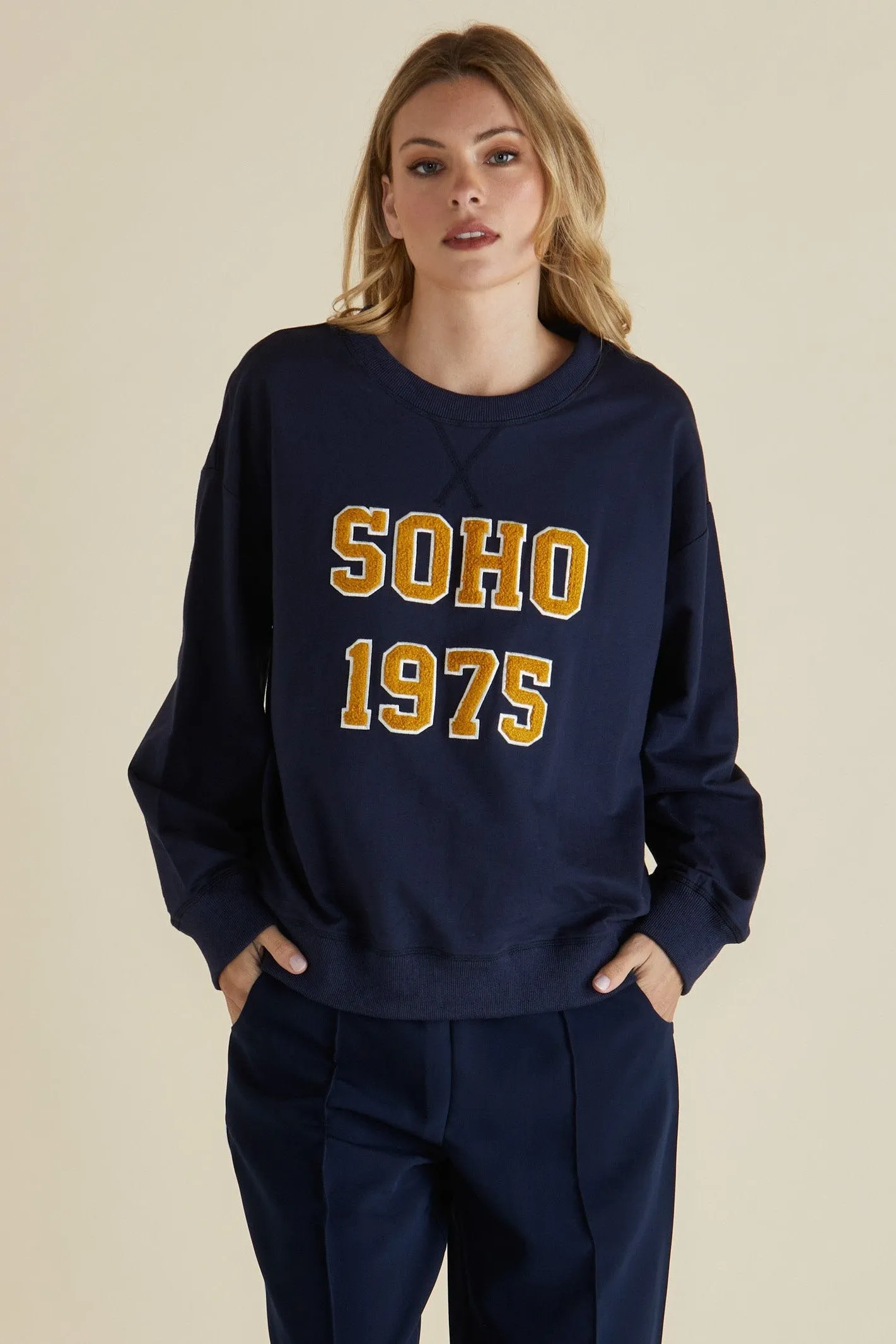 Betty Basics South Sweat Navy