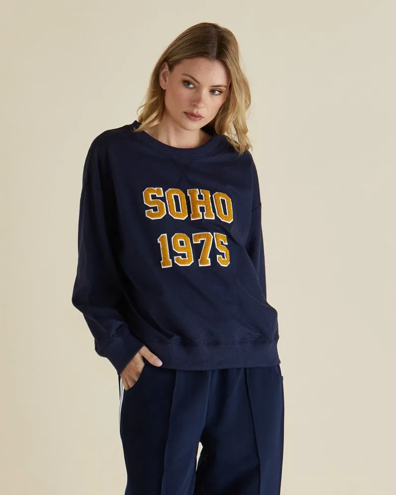 Betty Basics South Sweat Navy