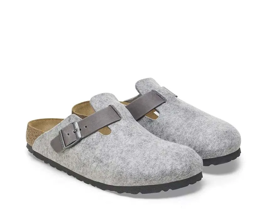 Birkenstock Boston Natural Leather
