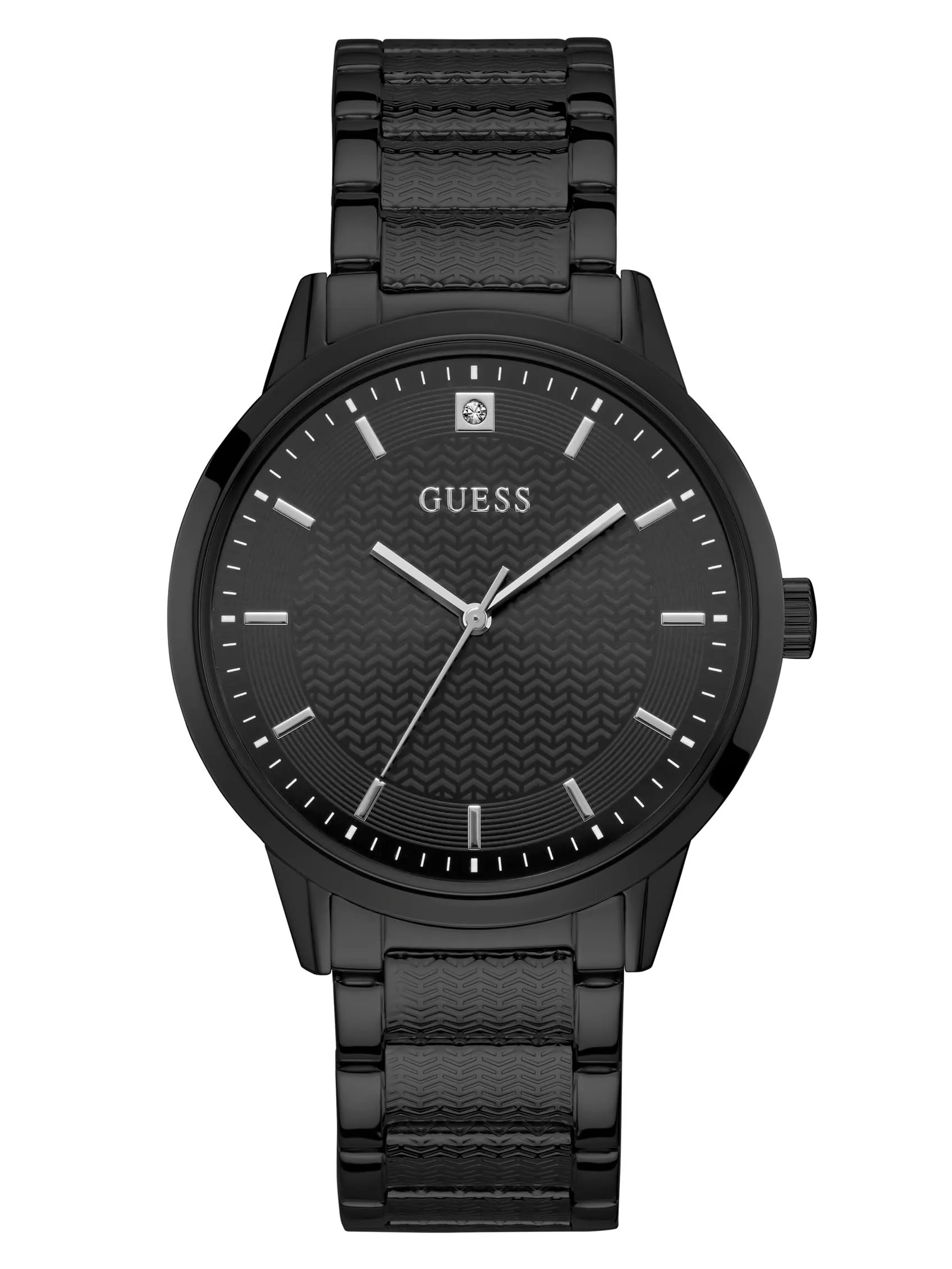Black Diamond Analog Watch