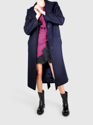 Blue long coat