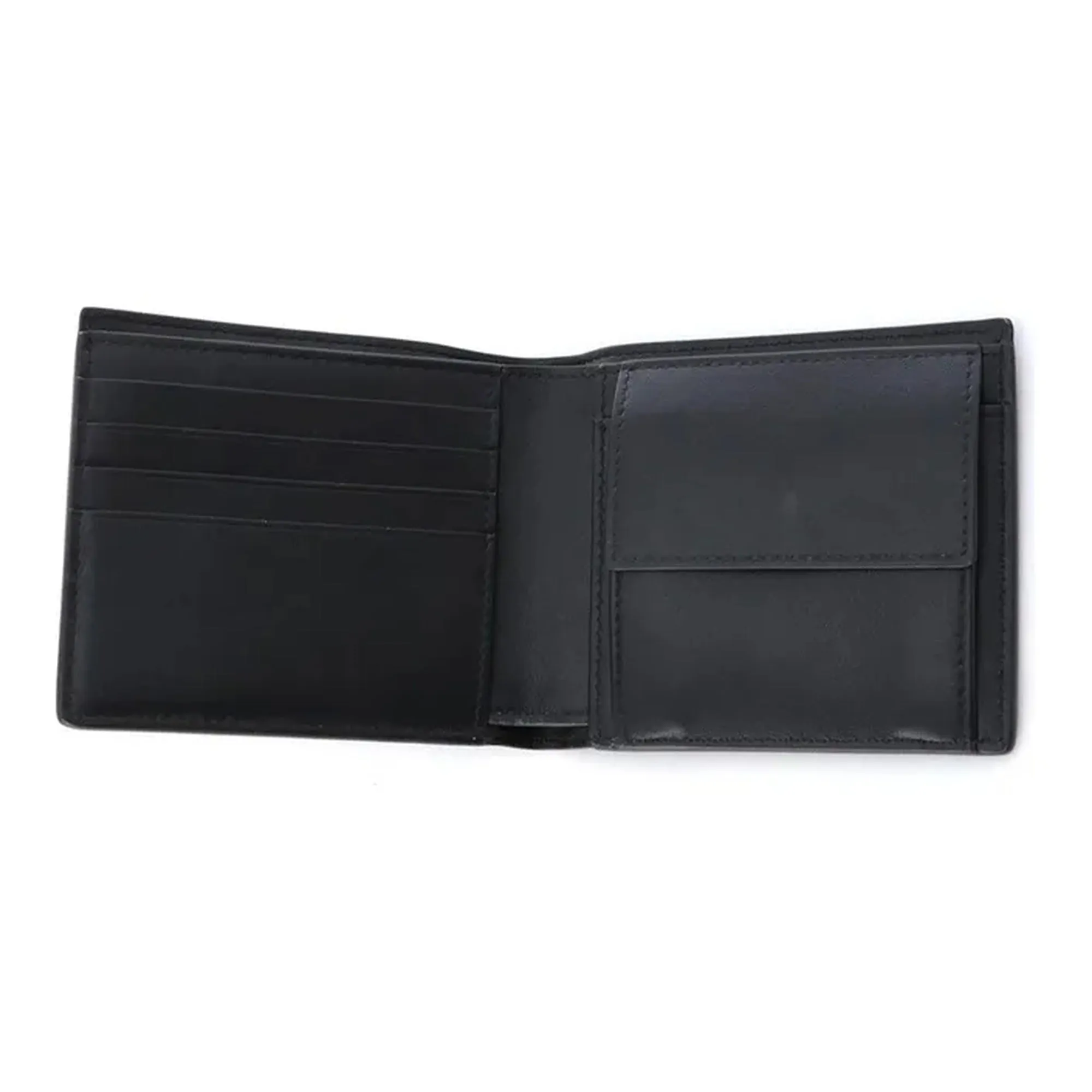 Bottega Veneta Leather Bi-Fold Coin Wallet