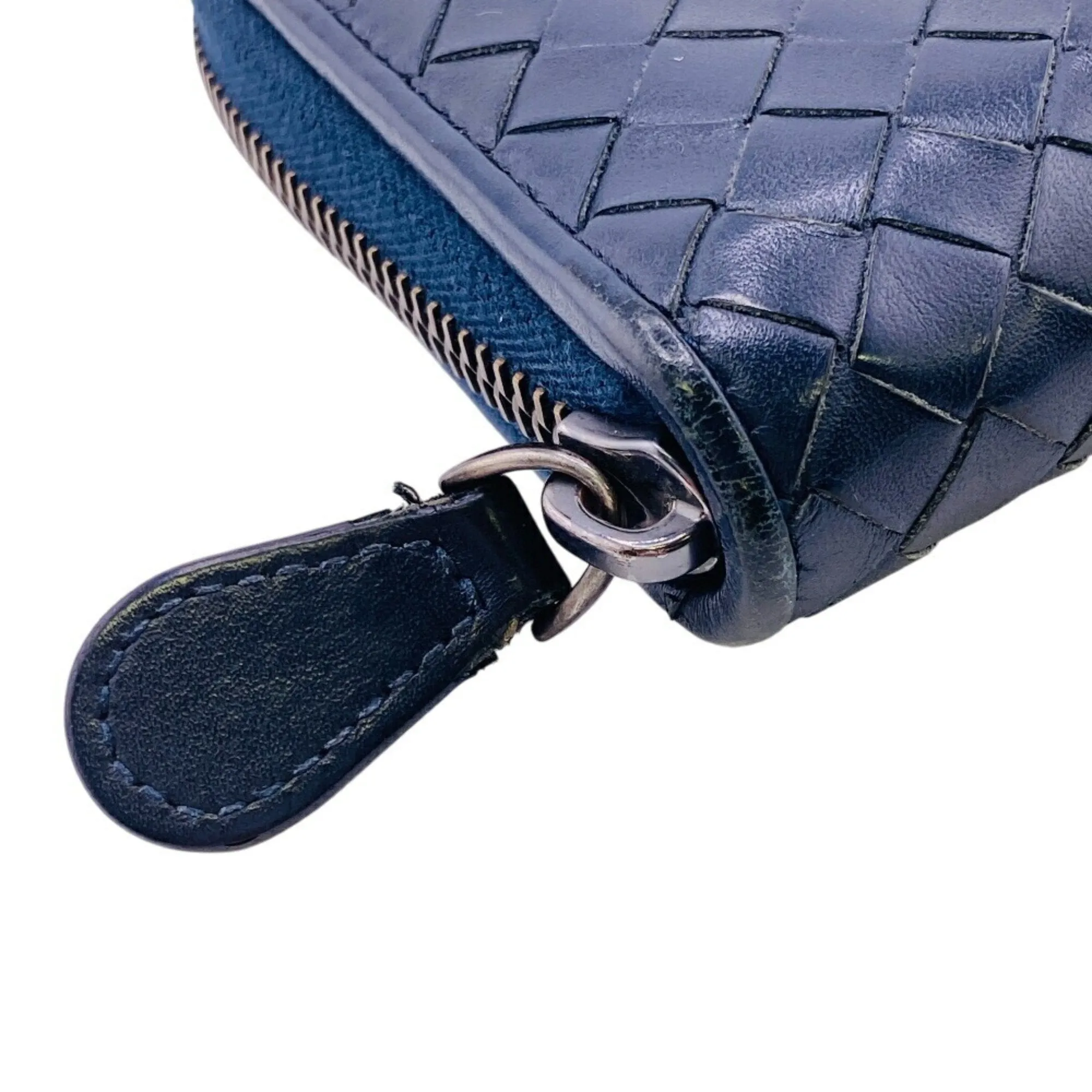 Bottega Veneta Leather Long Wallet (Bi-Fold) (Pre-Owned)