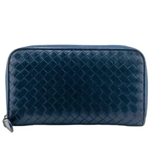 Bottega Veneta Leather Long Wallet (Bi-Fold) (Pre-Owned)