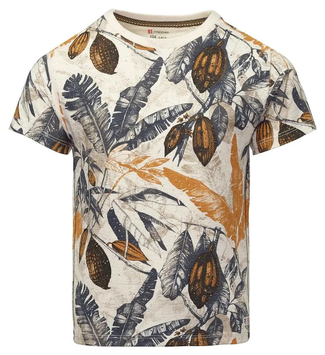 Boys Tee Short Sleeve Gingoog Allower Print | Noppies