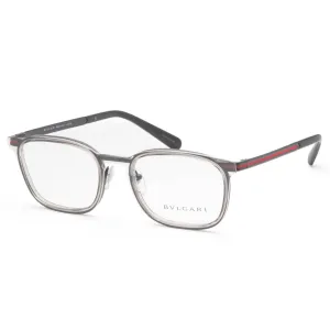 Bulgari Men's 54 mm Grey Black Opticals