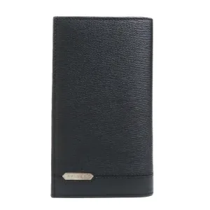 Bvlgari Leather Long Bill Wallet (Bi-Fold) (Pre-Owned)