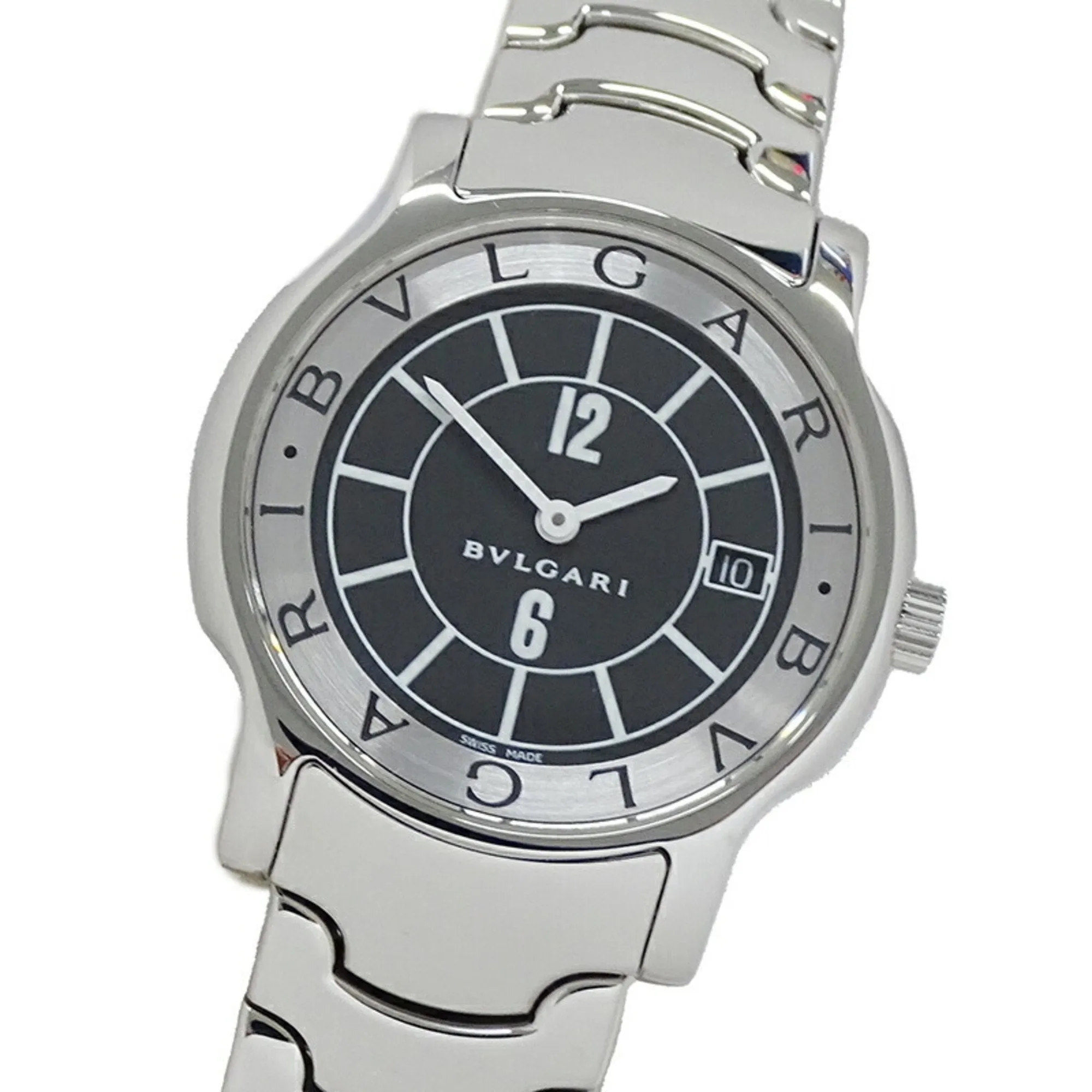 Bvlgari Stainless Steel Wristwatch (Pre-Owned)