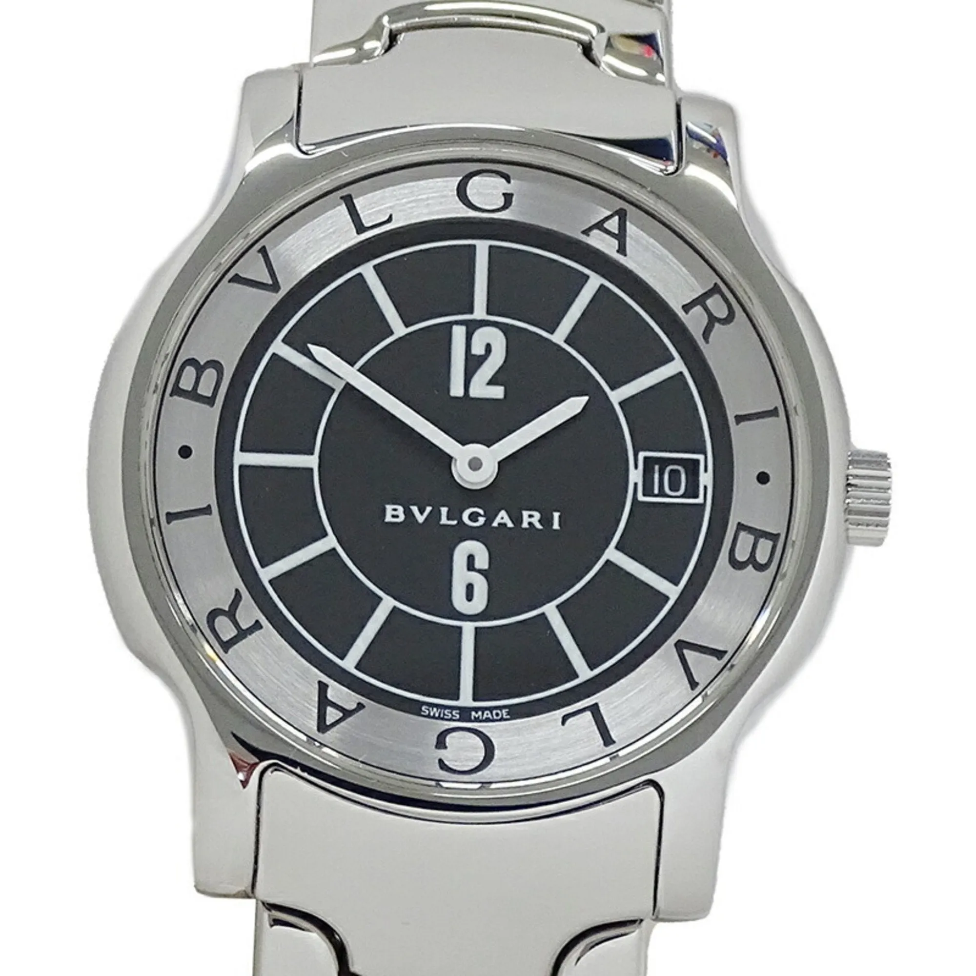 Bvlgari Stainless Steel Wristwatch (Pre-Owned)