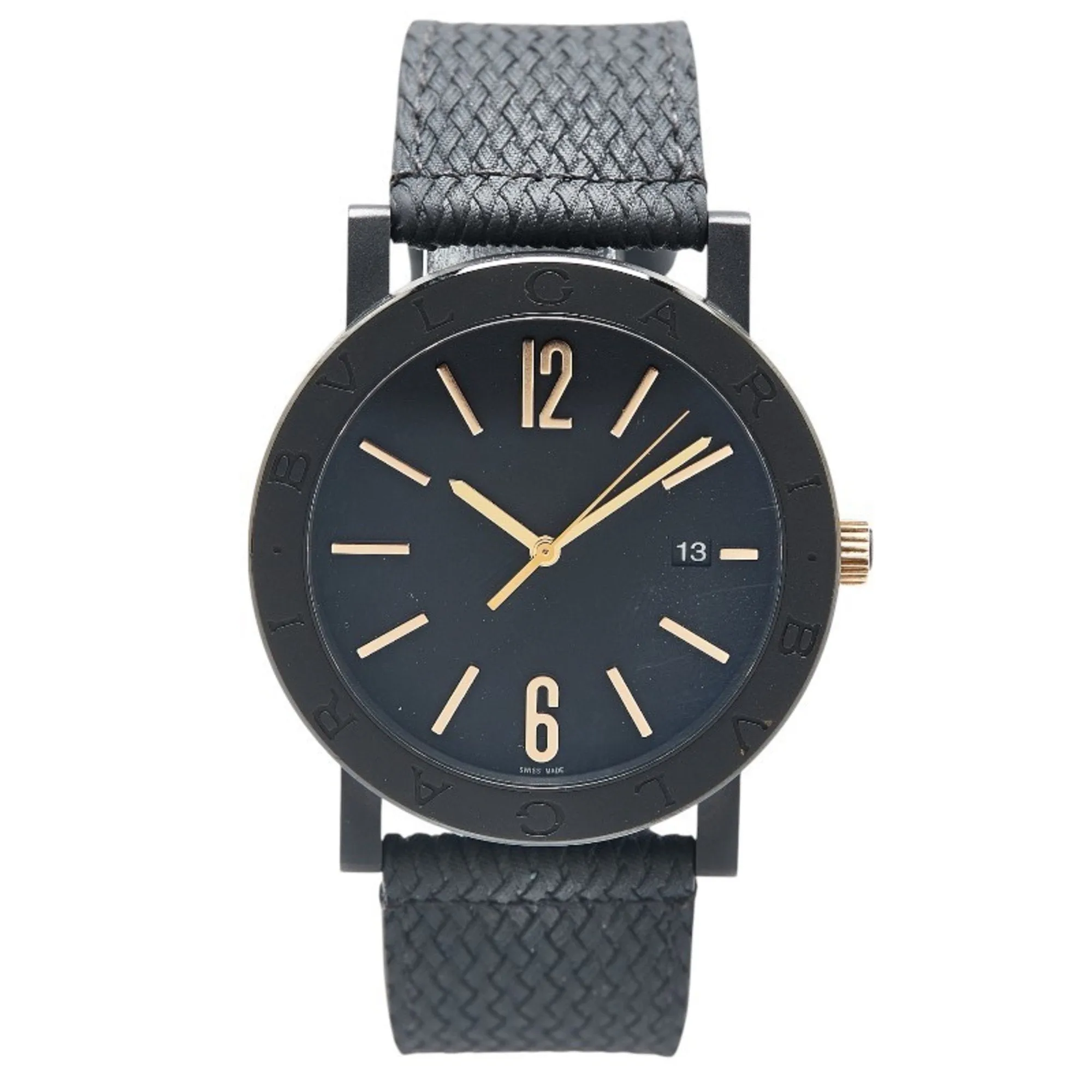 Bvlgari Stainless Steel Wristwatch (Pre-Owned)
