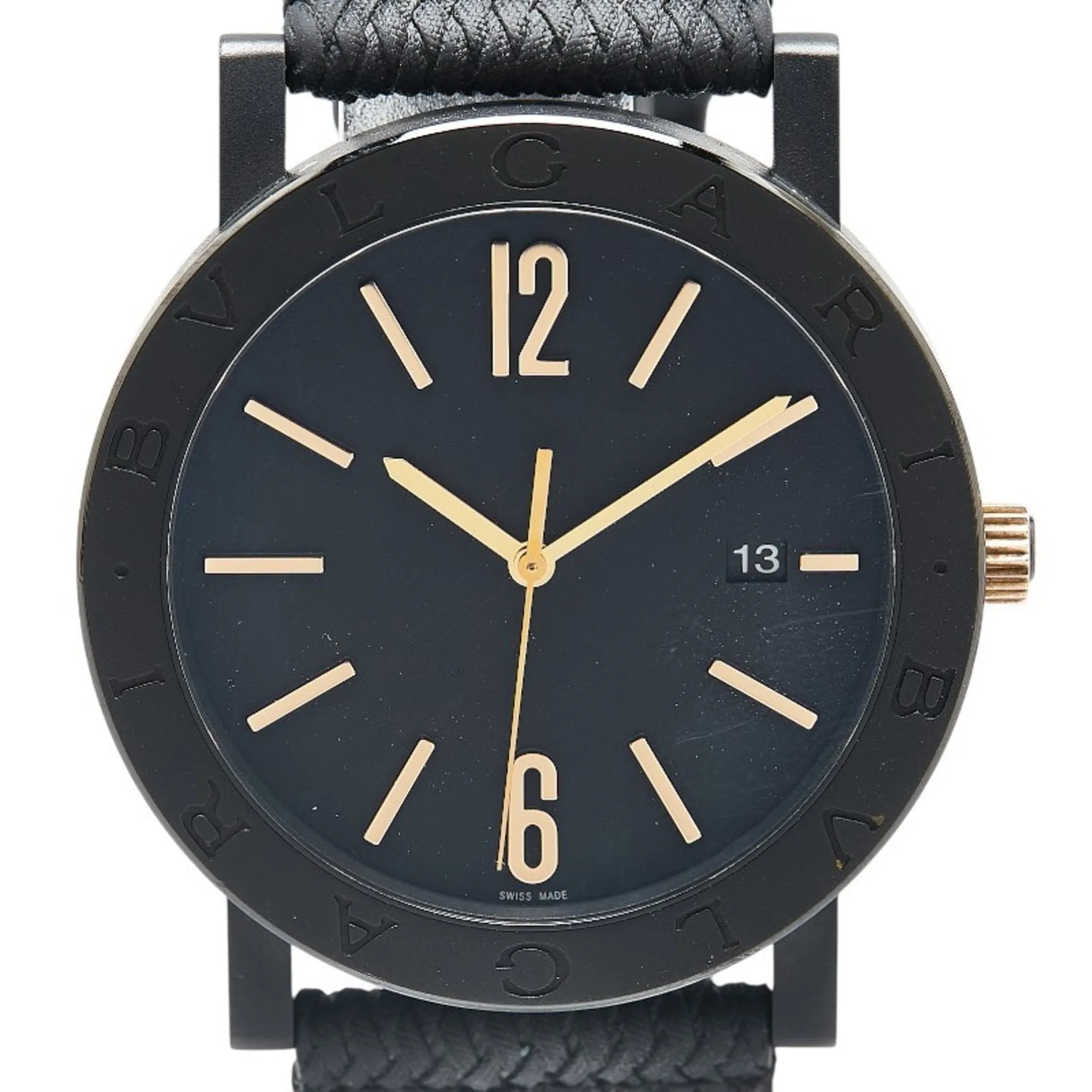 Bvlgari Stainless Steel Wristwatch (Pre-Owned)