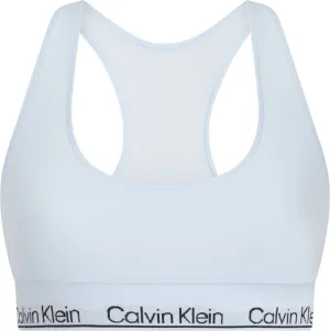 Calvin Klein MODERN SEAMLESS Womens Racerback Bralette Skyway Blue
