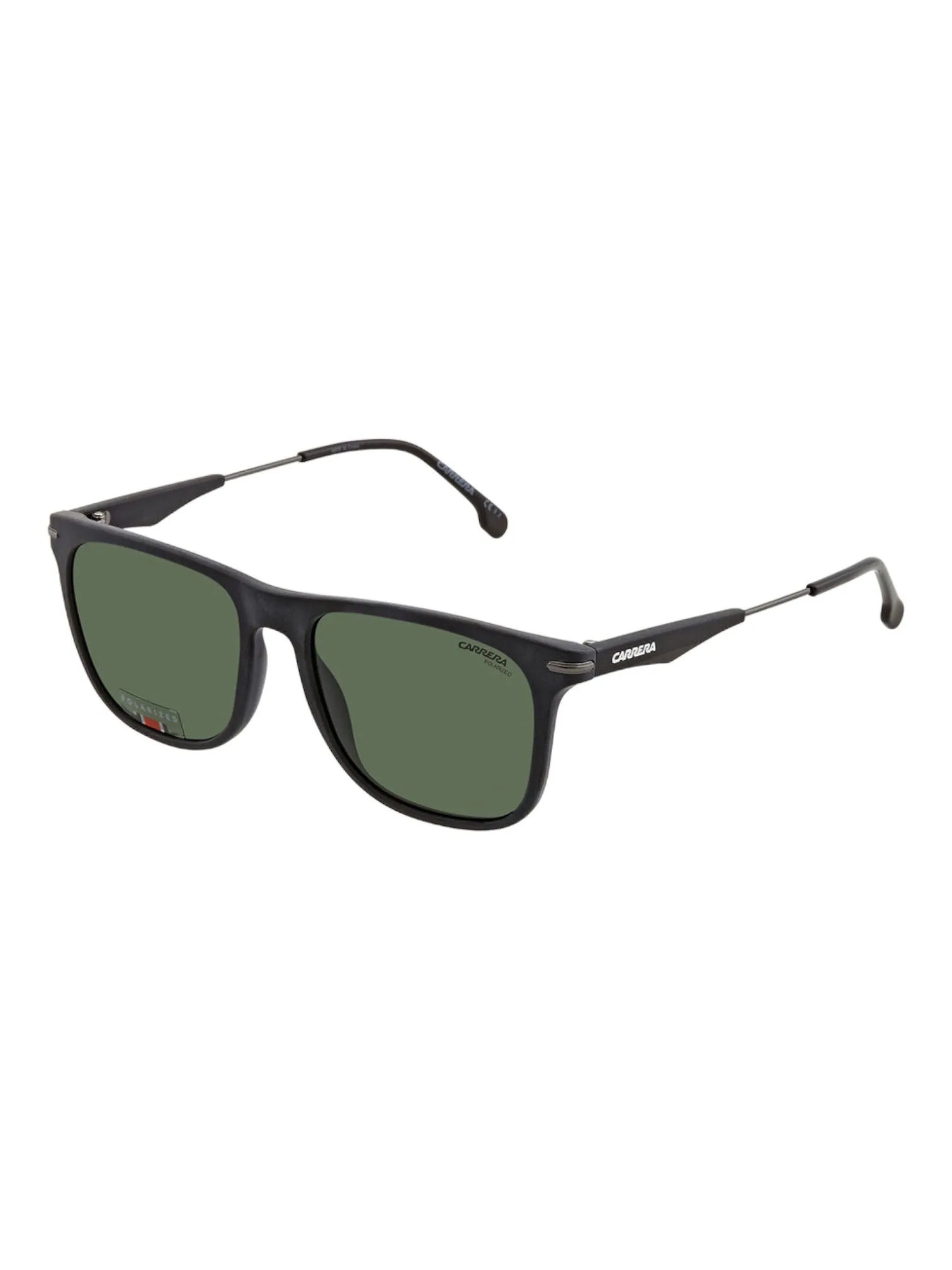 Carrera 276/S Men's Black Polarized Green Square 55-17-145 Sunglasses