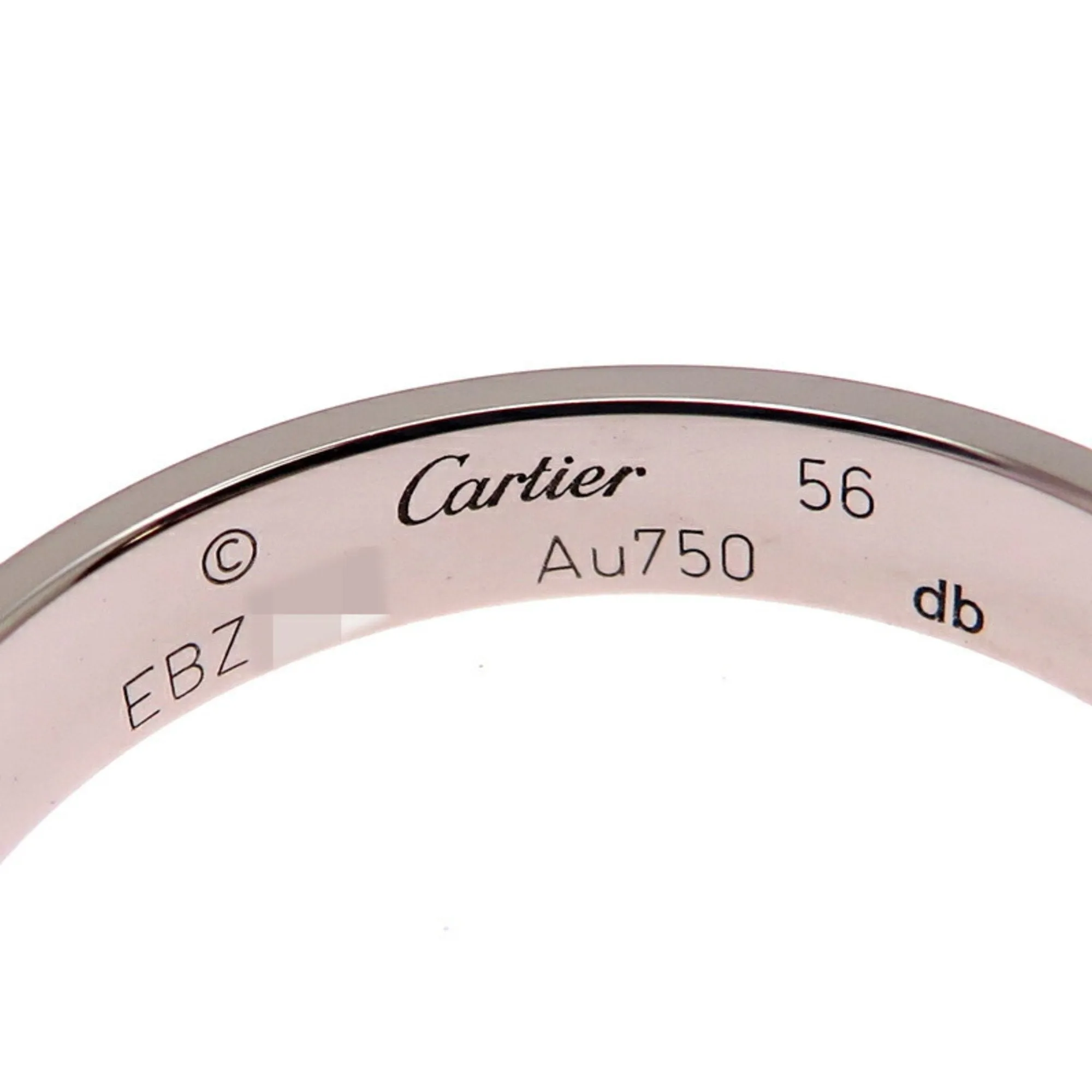 Cartier gold (18K) Band Ring (Pre-Owned)