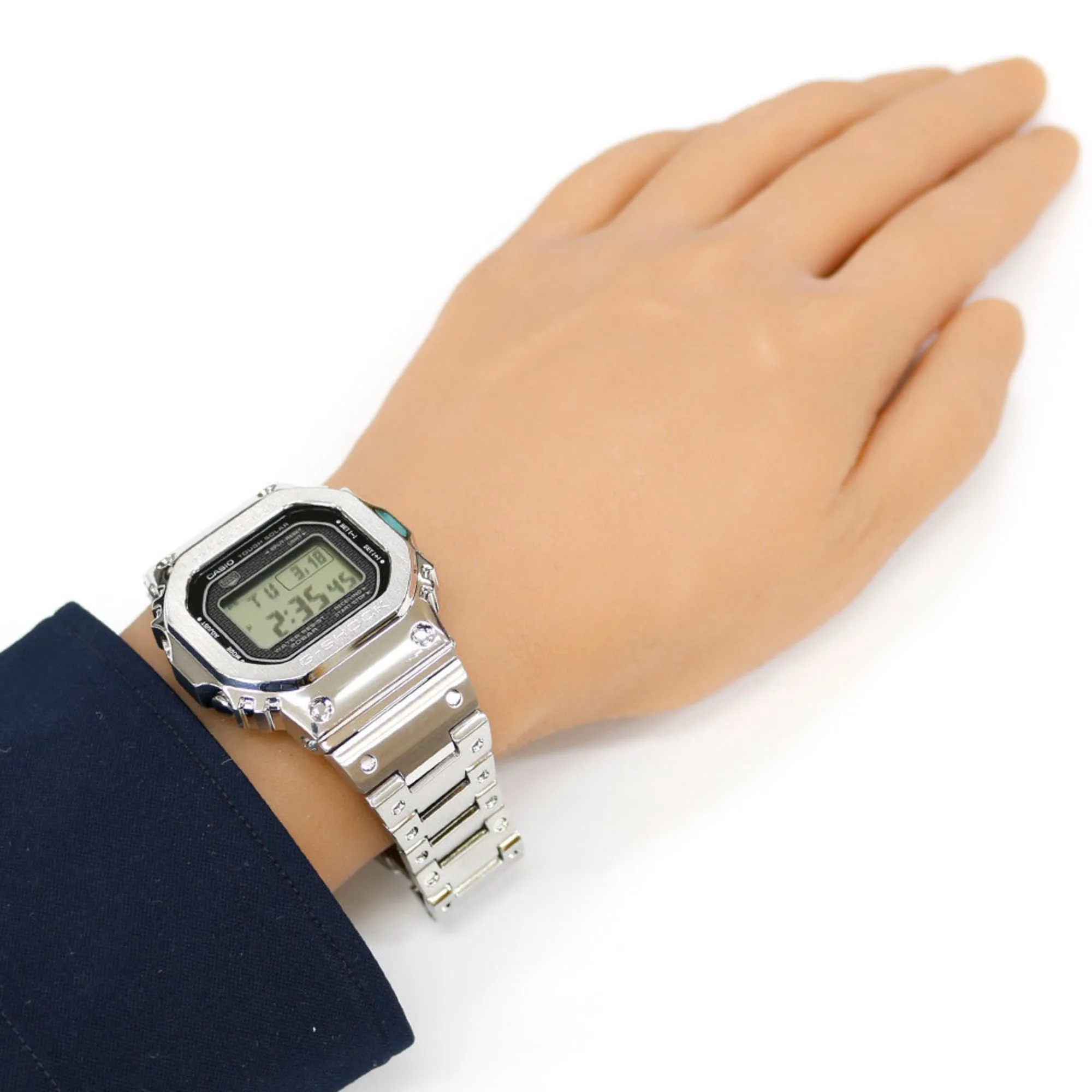 Casio Stainless Steel Wristwatch (Pre-Owned)