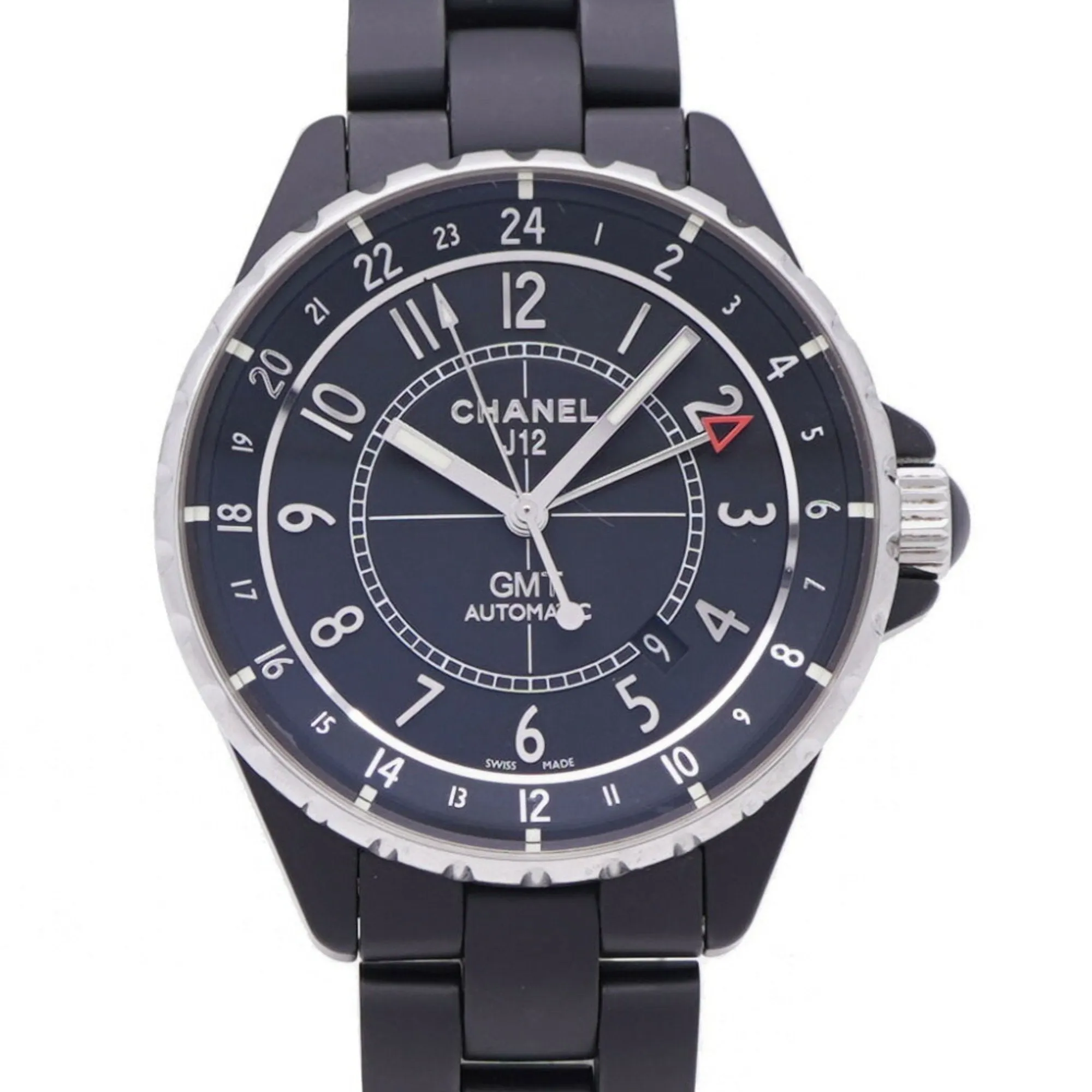Chanel Ceramic Stainless Steel Wristwatch (Pre-Owned)