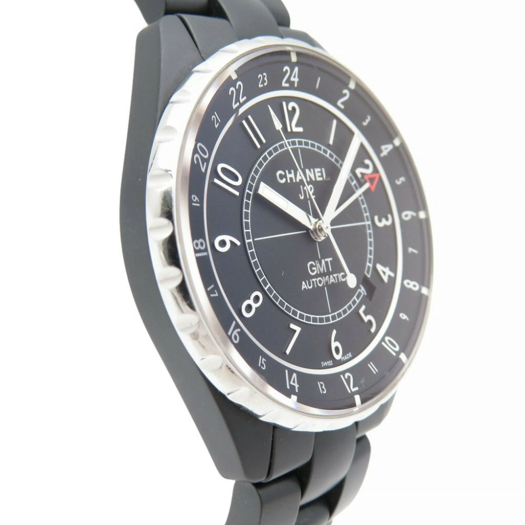 Chanel Ceramic Stainless Steel Wristwatch (Pre-Owned)
