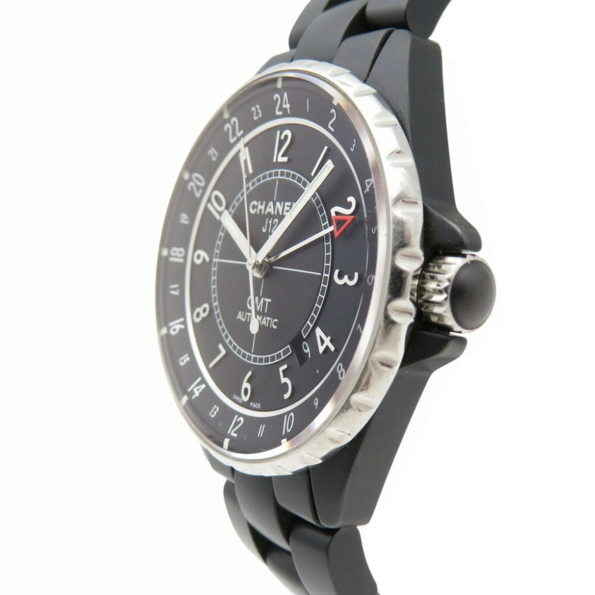 Chanel Ceramic Stainless Steel Wristwatch (Pre-Owned)