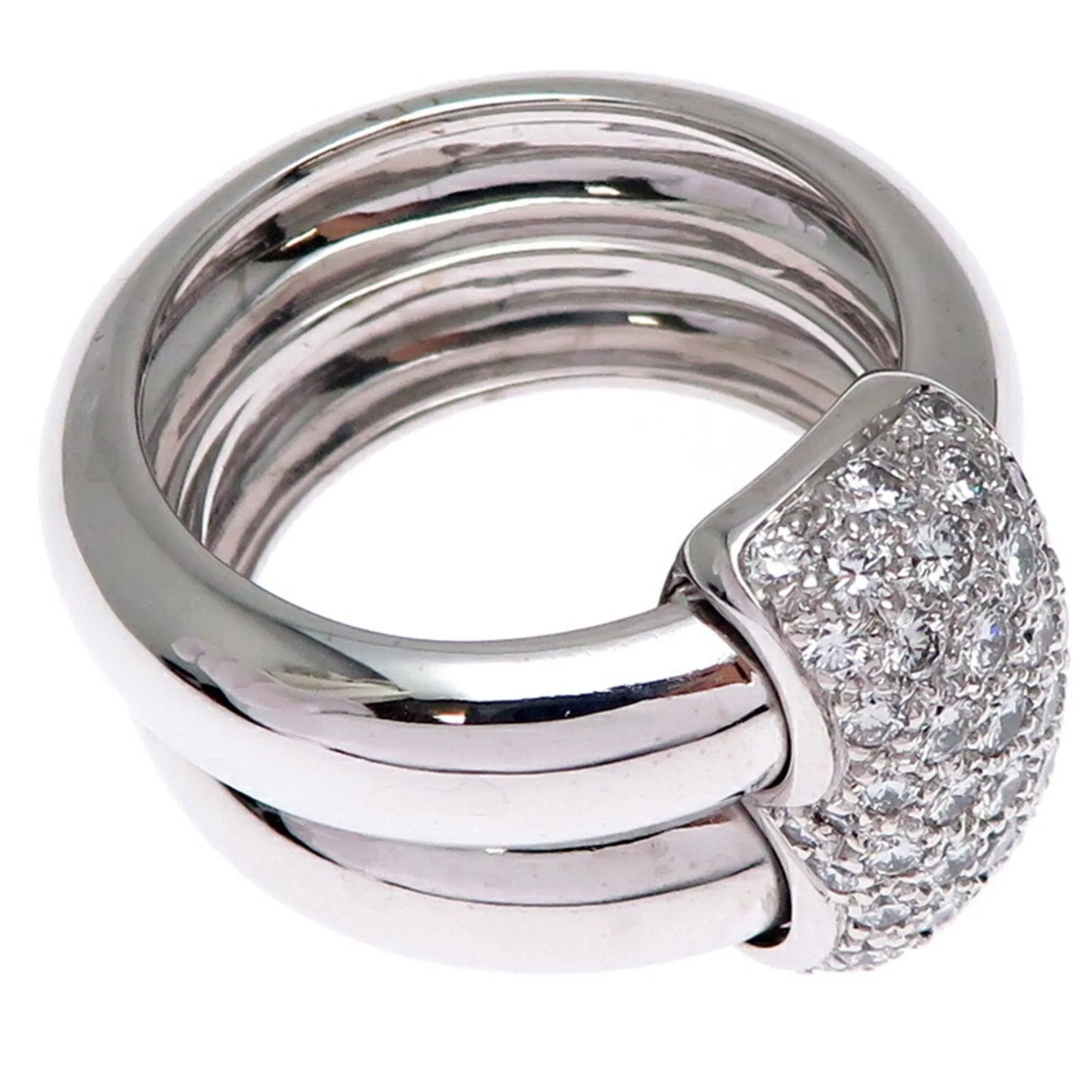 Chaumet gold (18K) Band Ring (Pre-Owned)