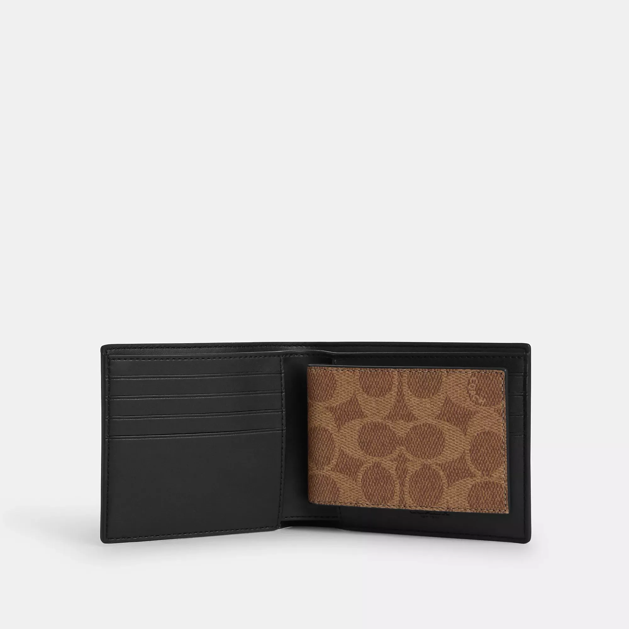 Coach Outlet 3 In 1 Wallet In Signature Canvas
