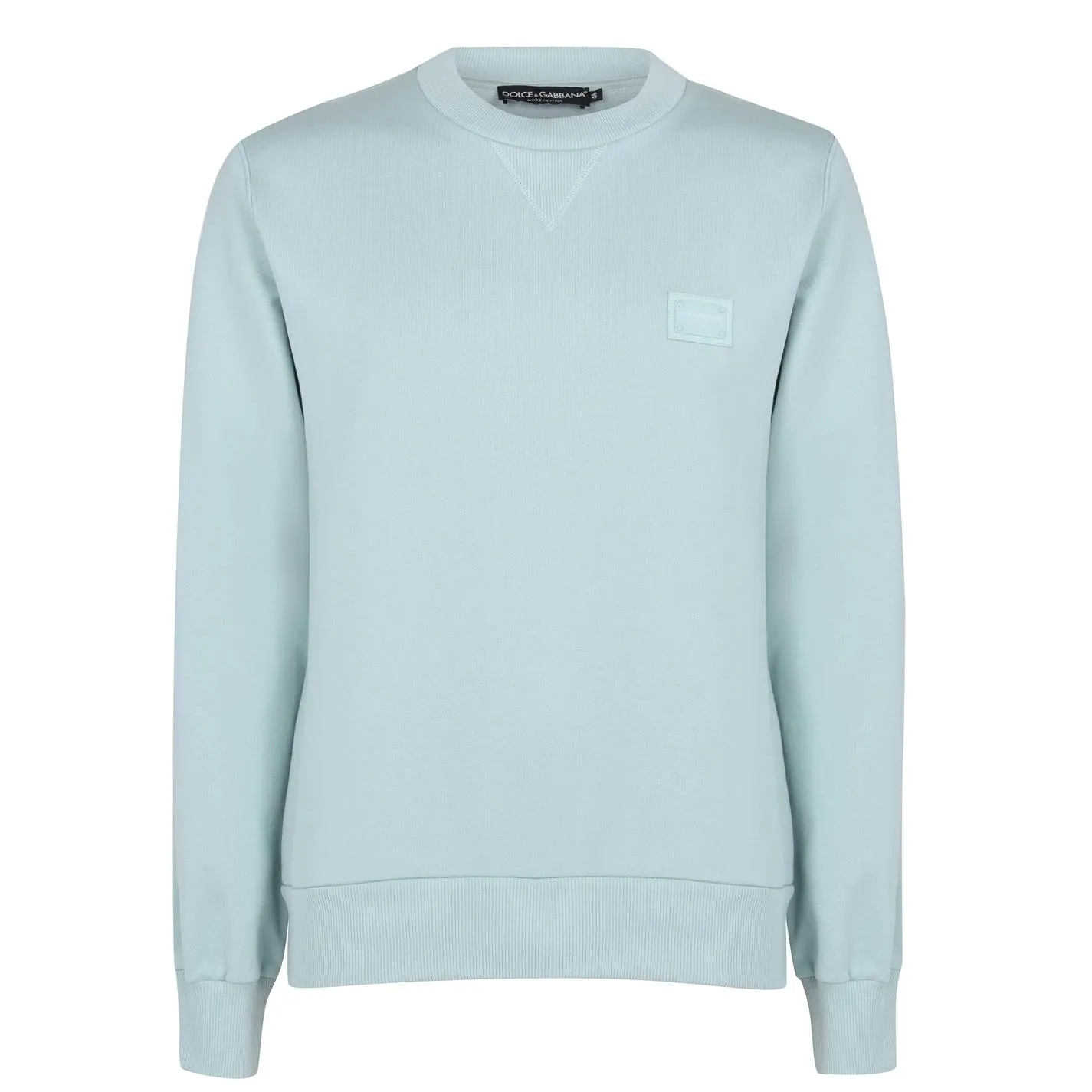 Dolce & Gabbana Blue Plaque Sweatshirt