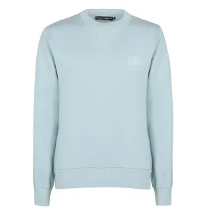 Dolce & Gabbana Blue Plaque Sweatshirt
