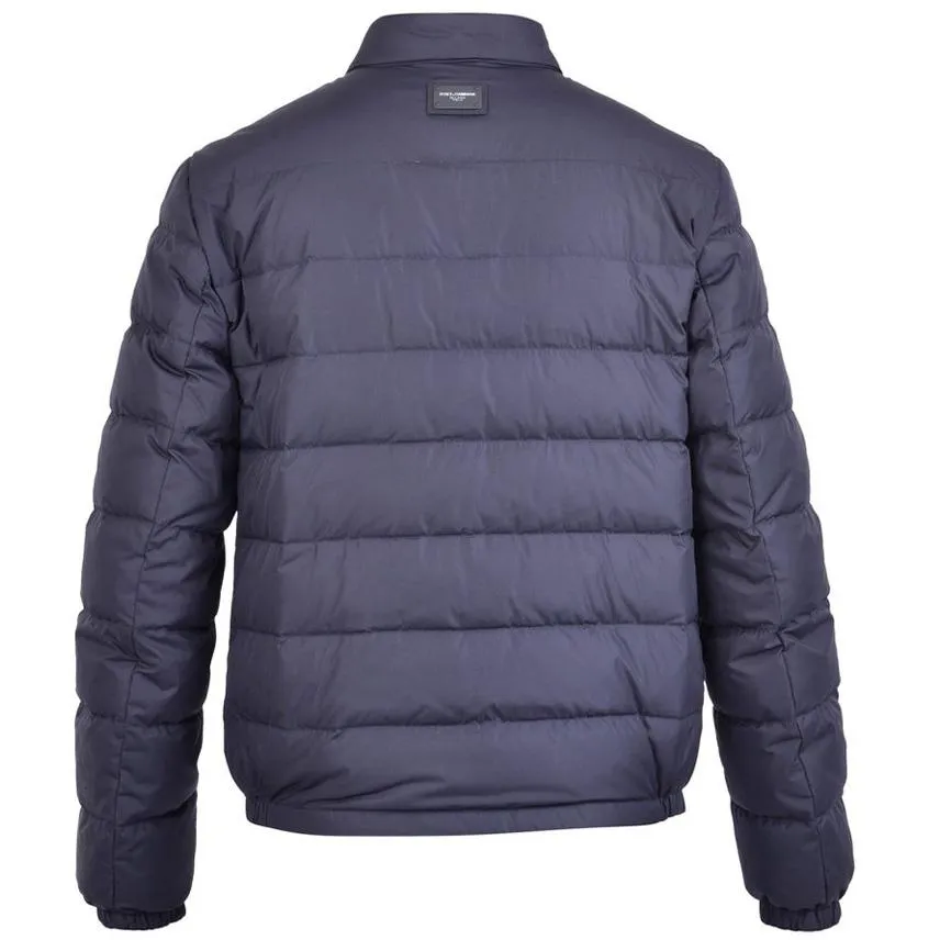 Dolce & Gabbana Navy Quilted Jacket