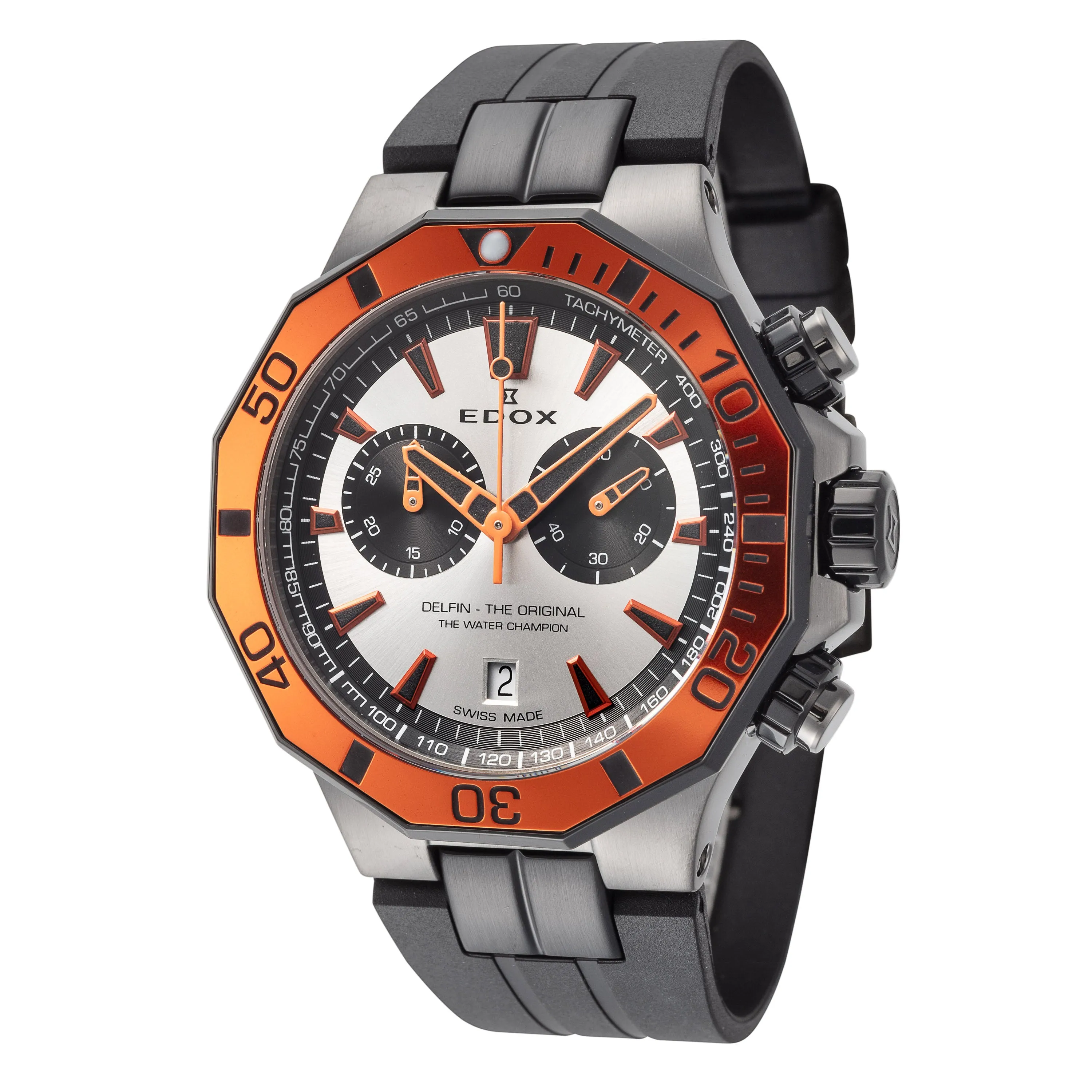 Edox Men's Delfin The Original 43mm Quartz Watch