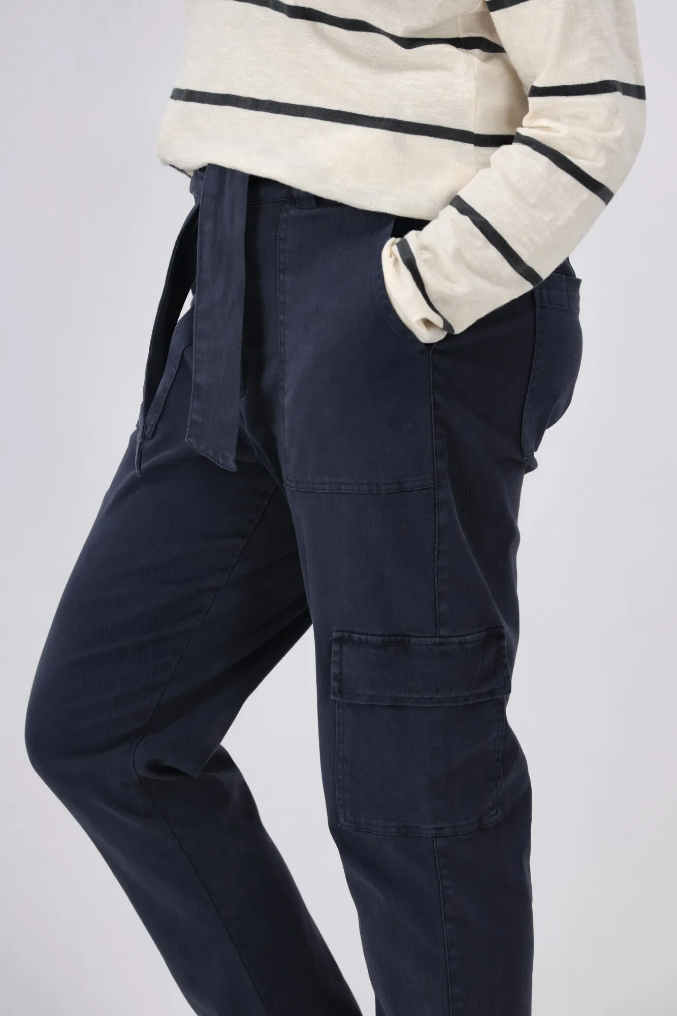 Elm Dahlia Cargo Pant Navy