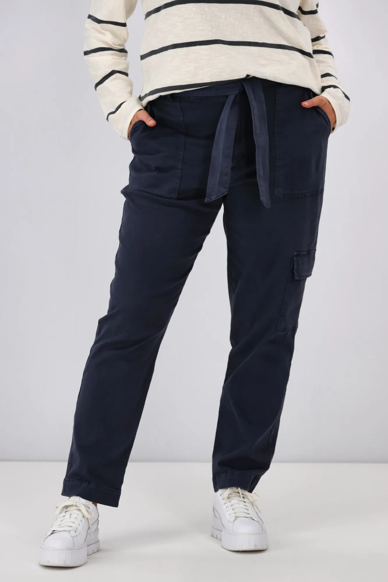 Elm Dahlia Cargo Pant Navy