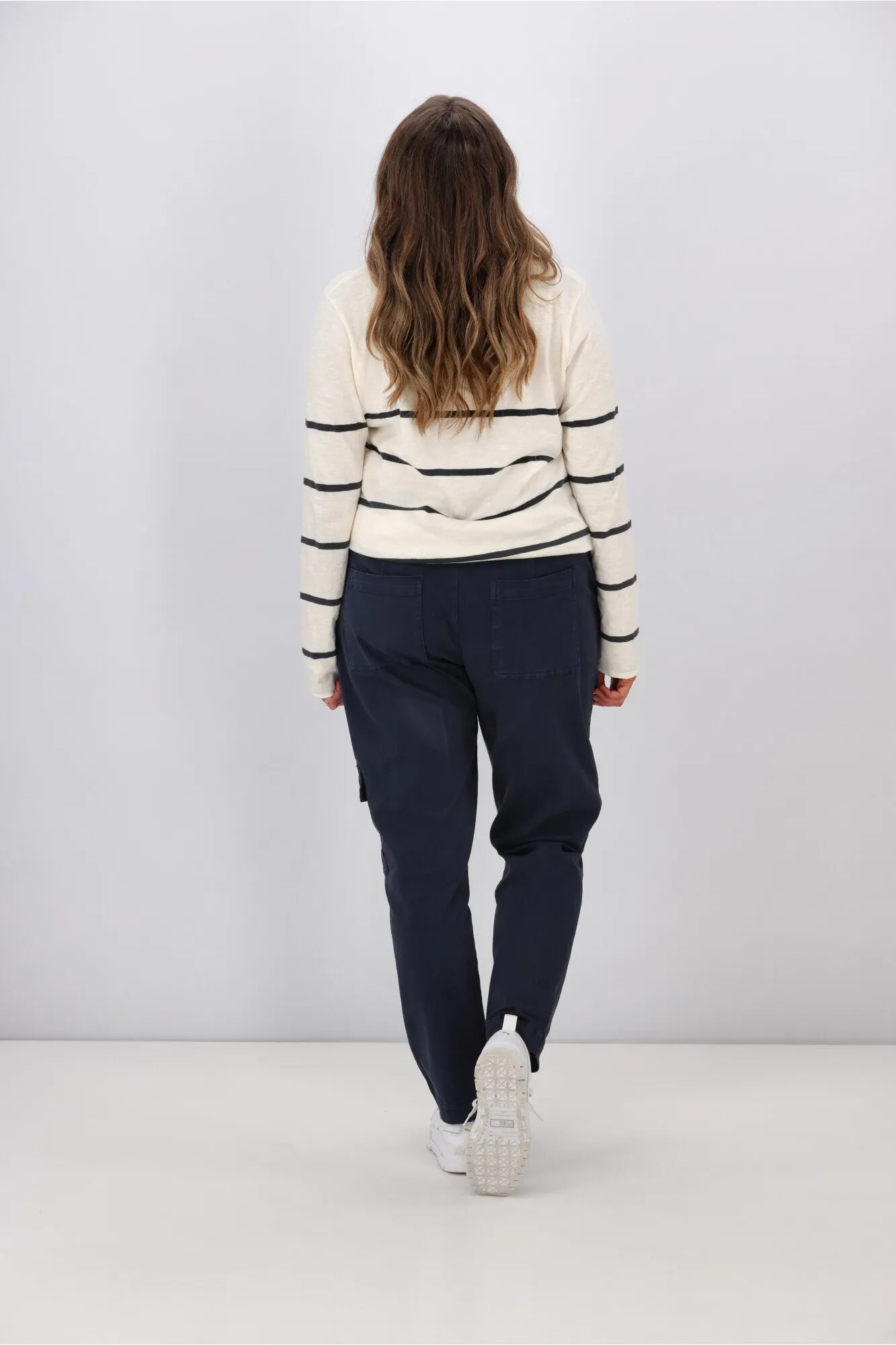 Elm Dahlia Cargo Pant Navy