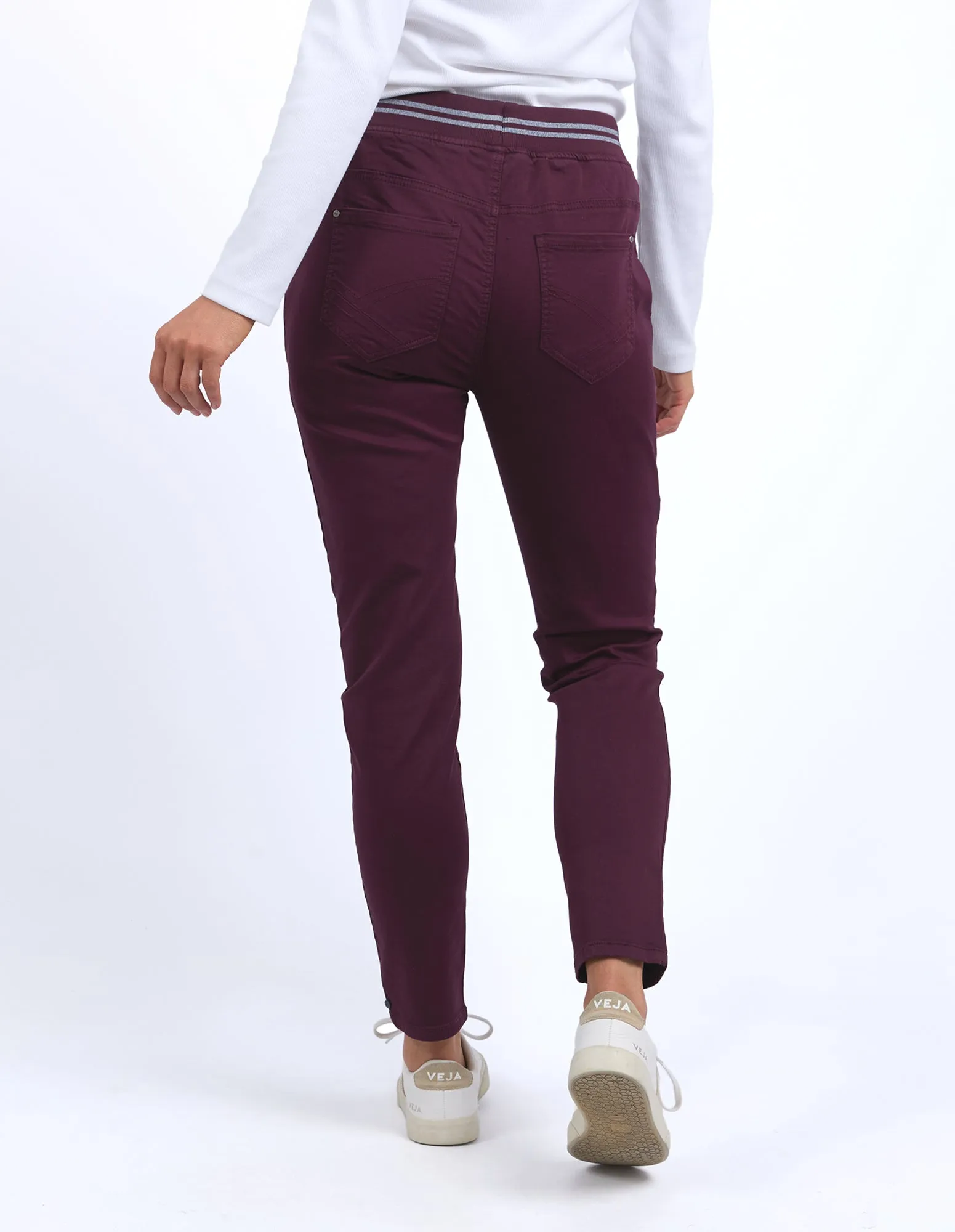 Elm Margo Jogger Merlot
