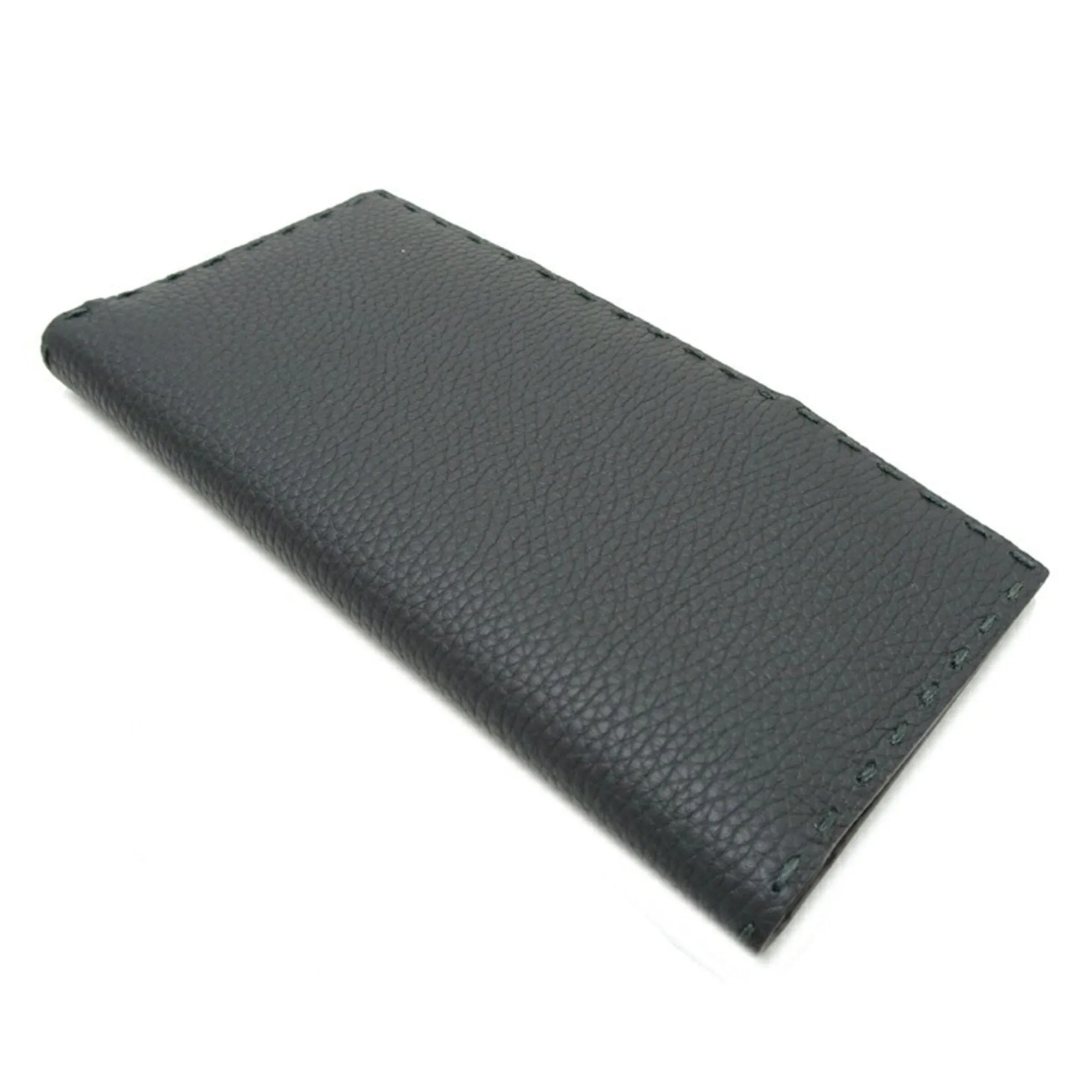 Fendi Leather Long Wallet (Bi-Fold) (Pre-Owned)