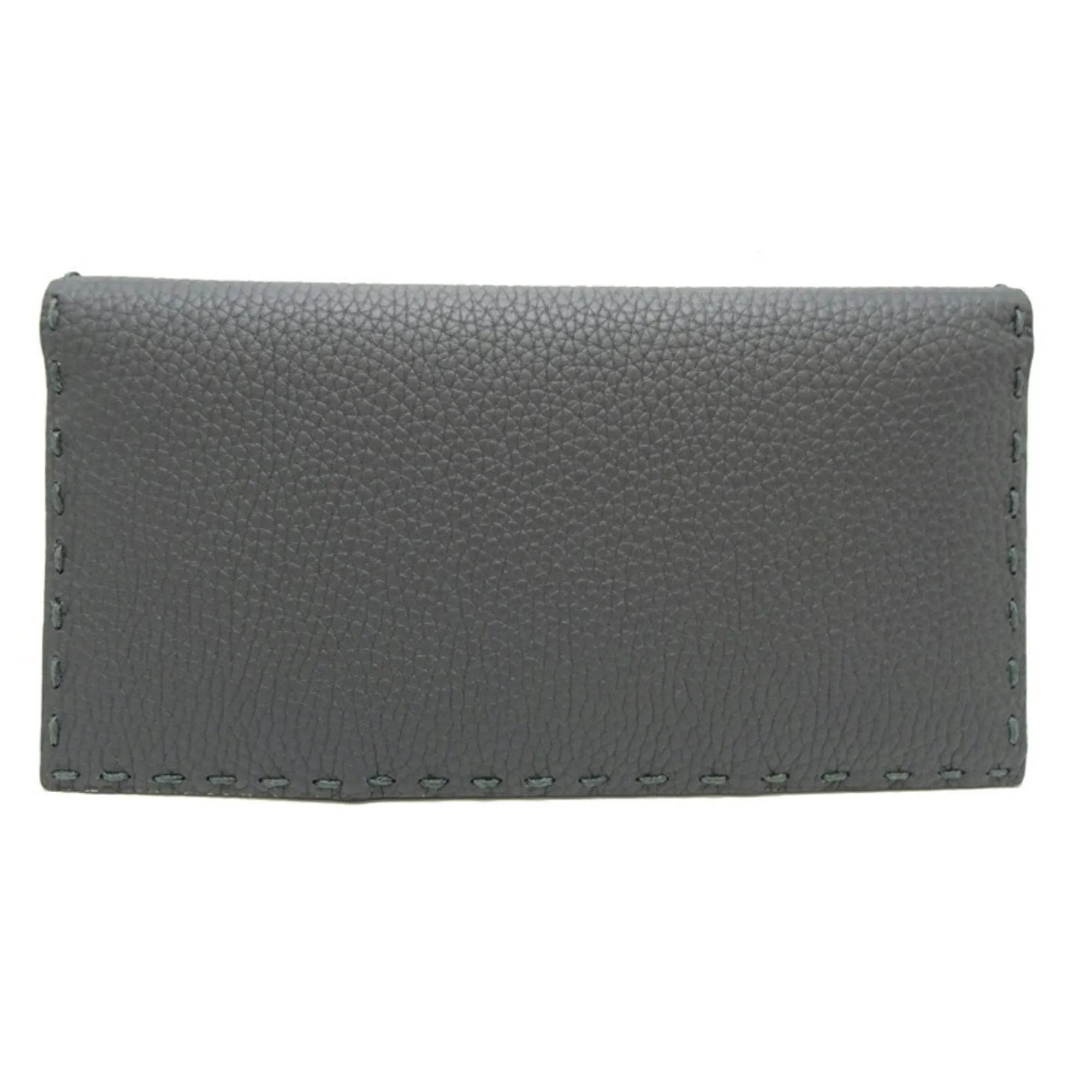Fendi Leather Long Wallet (Bi-Fold) (Pre-Owned)