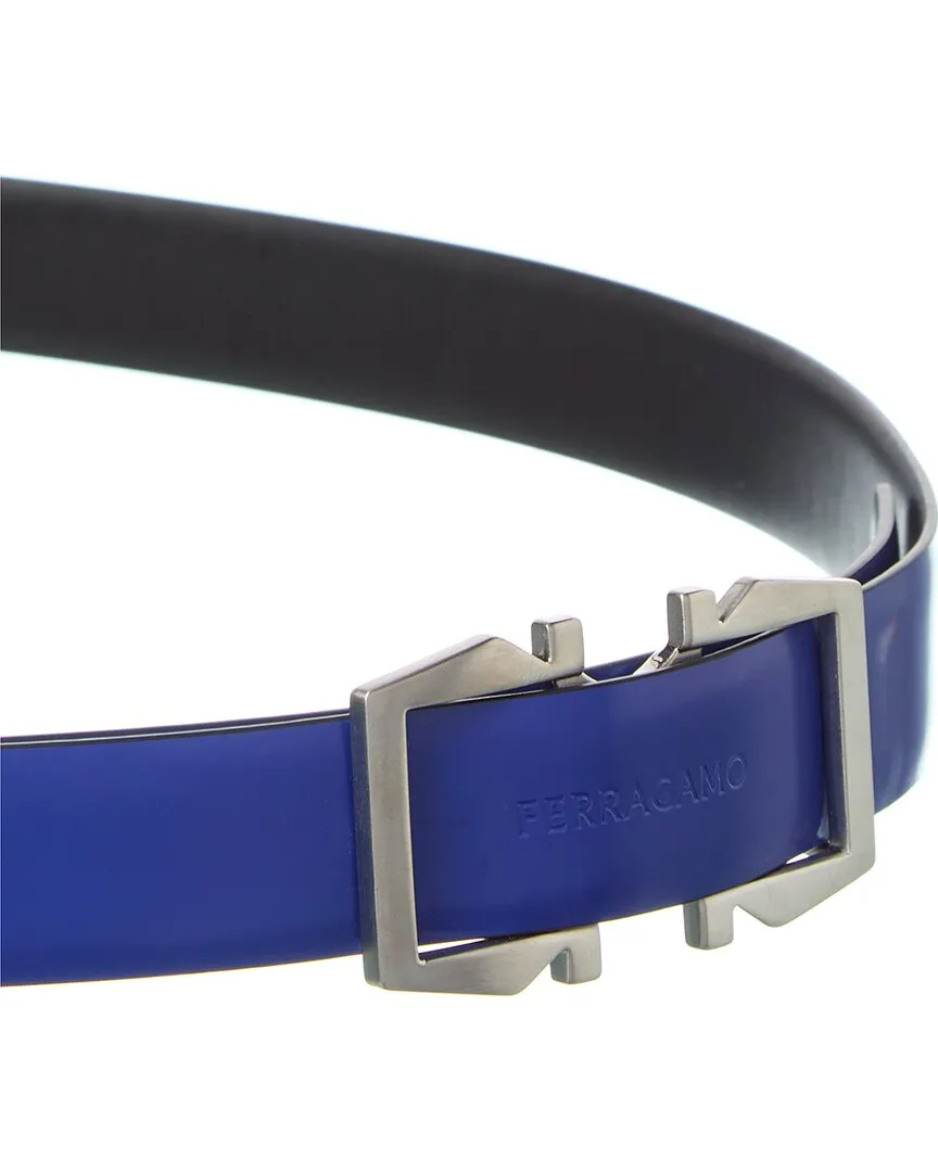 Ferragamo Reversible & Adjustable Leather Belt