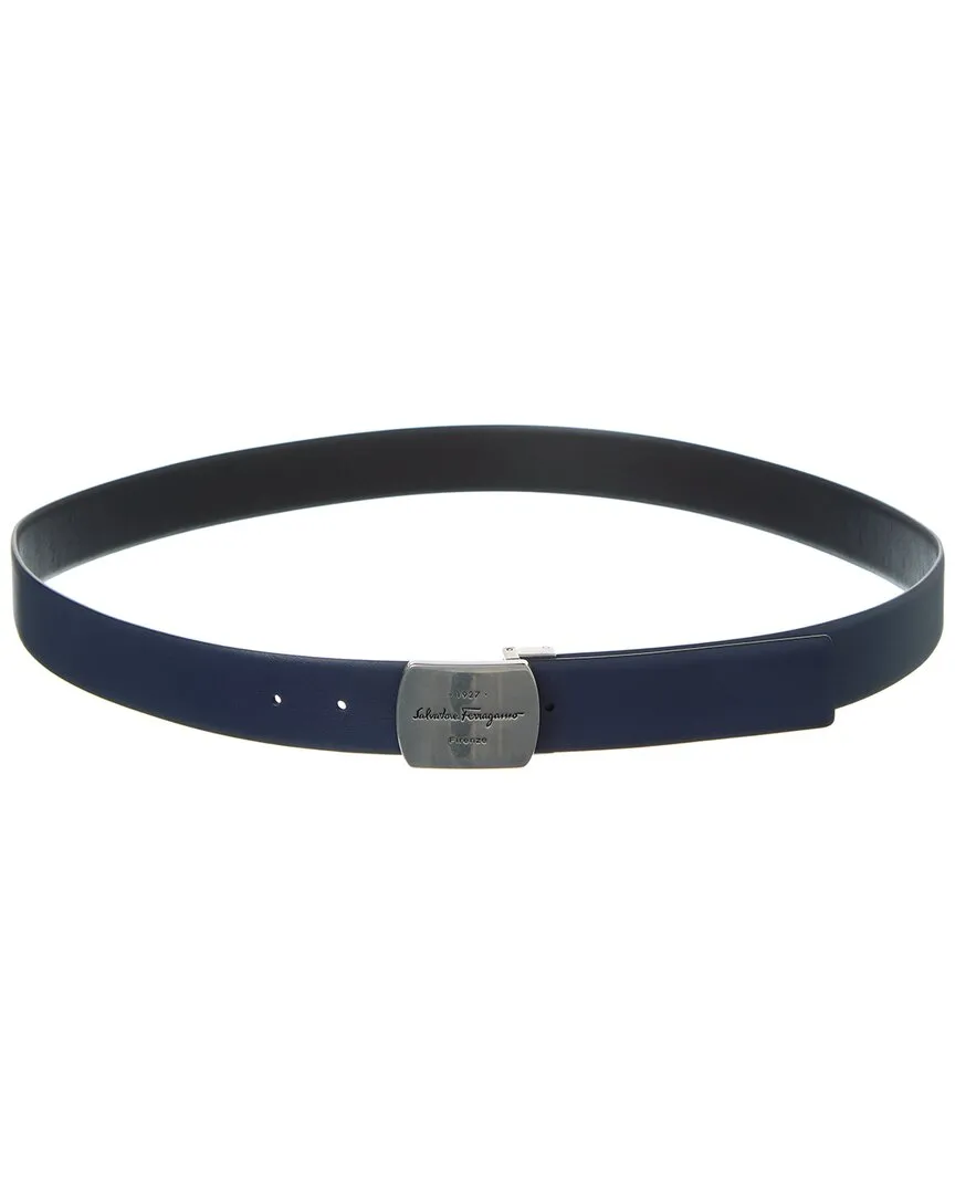 Ferragamo Reversible & Adjustable Leather Belt