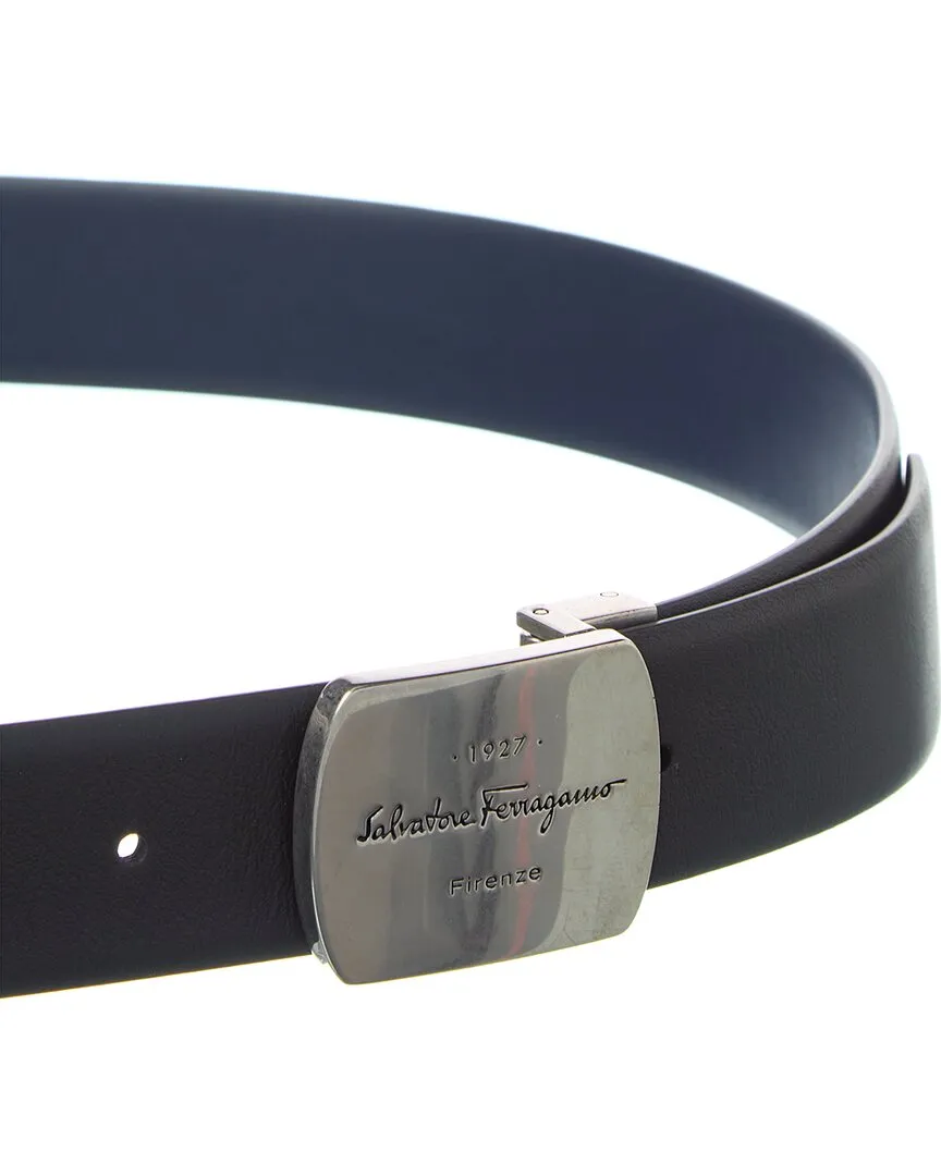 Ferragamo Reversible & Adjustable Leather Belt