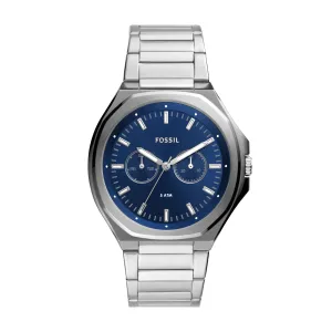 Fossil Men's Evanston Multifunction, Stainless Steel Watch