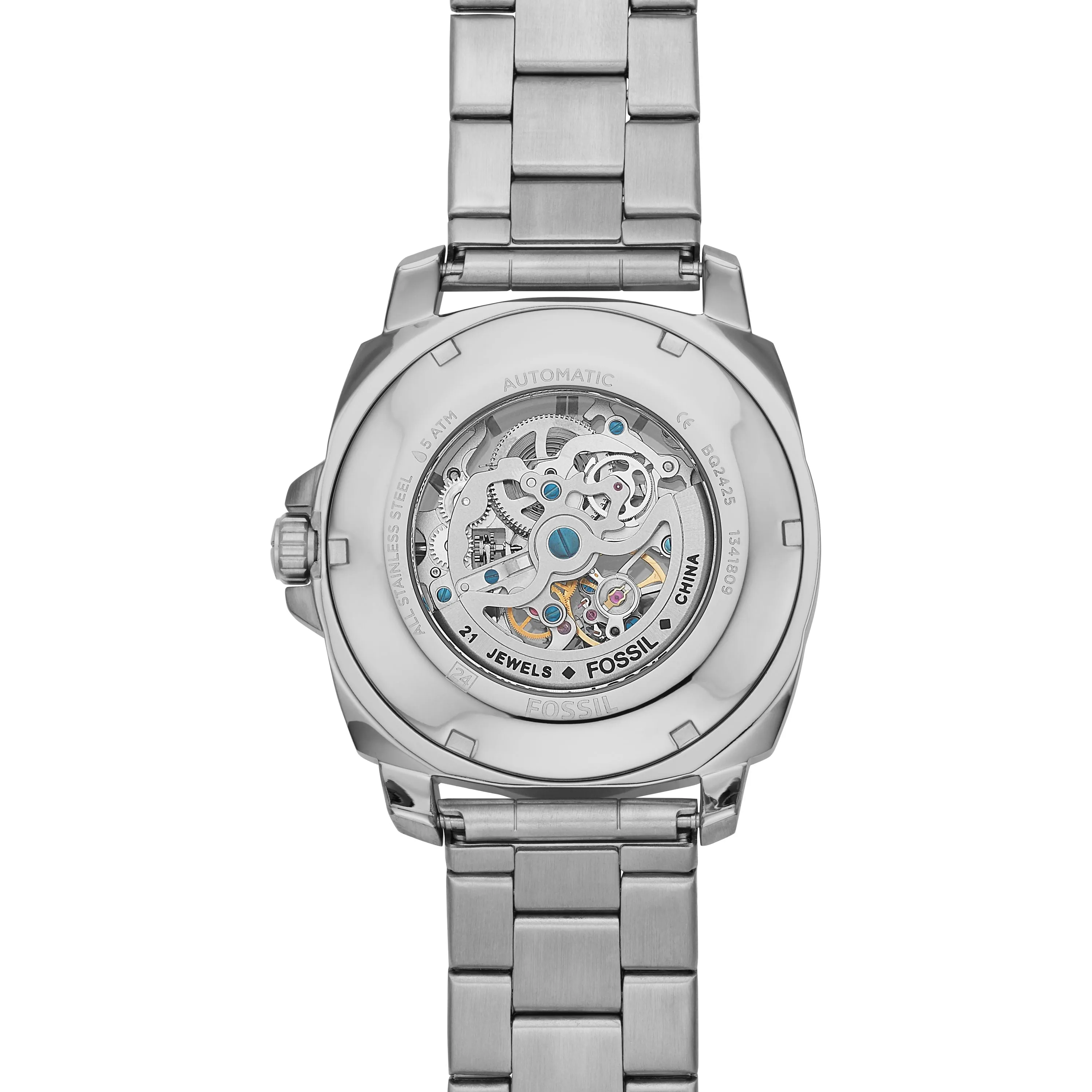 Fossil Men's Privateer Sport Automatic, Stainless Steel Watch