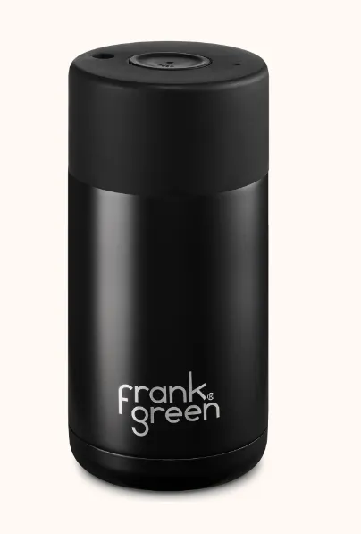 Frank Green 12oz/355ml Reusable Cup Midnight Black